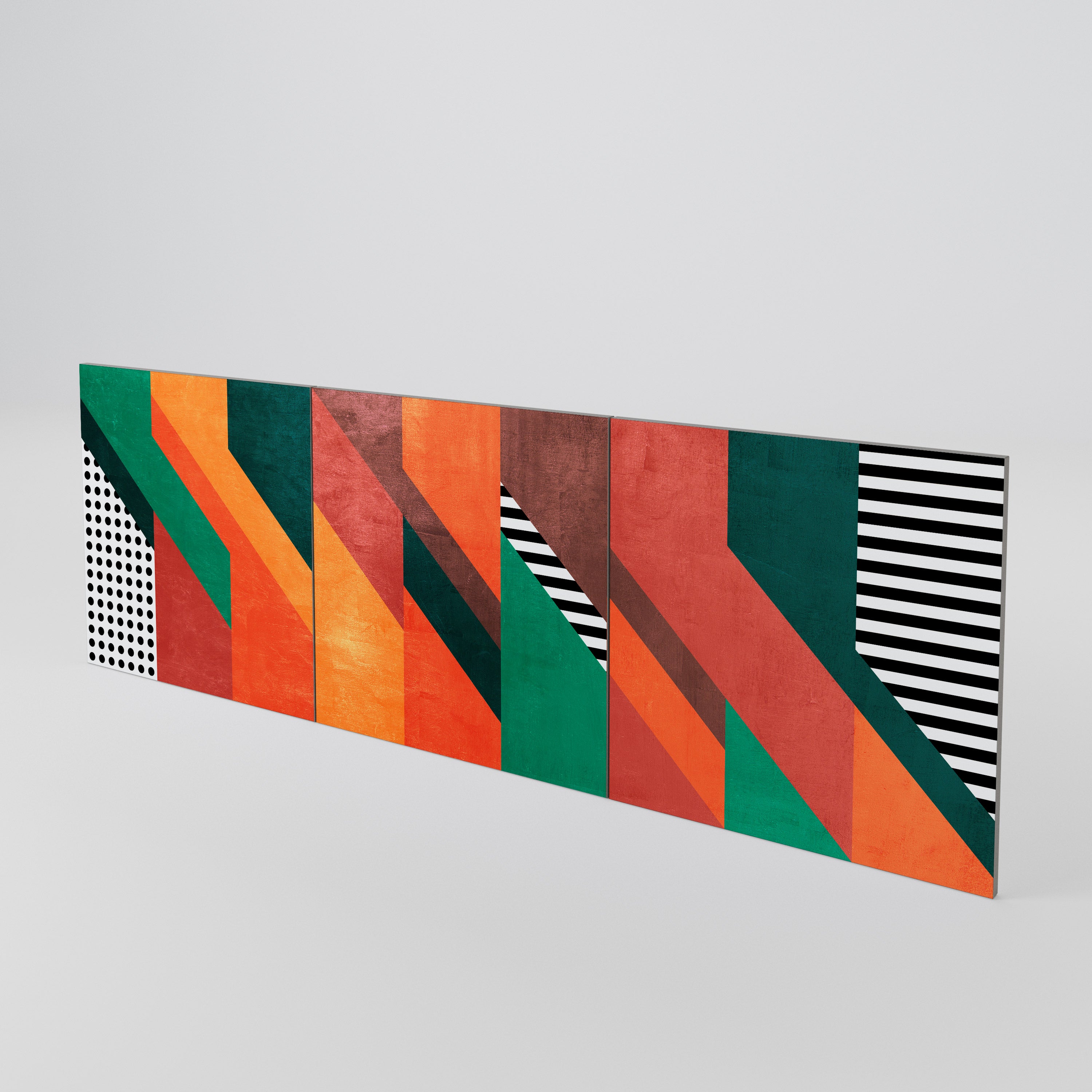 MAKESHIFT ARTISTRY Juego de 3 puertas para aparador