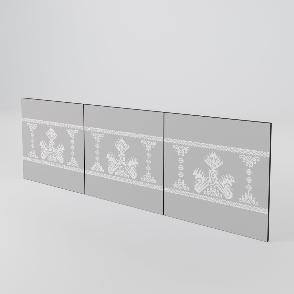 THAI GRAY Juego de 3 puertas para aparador