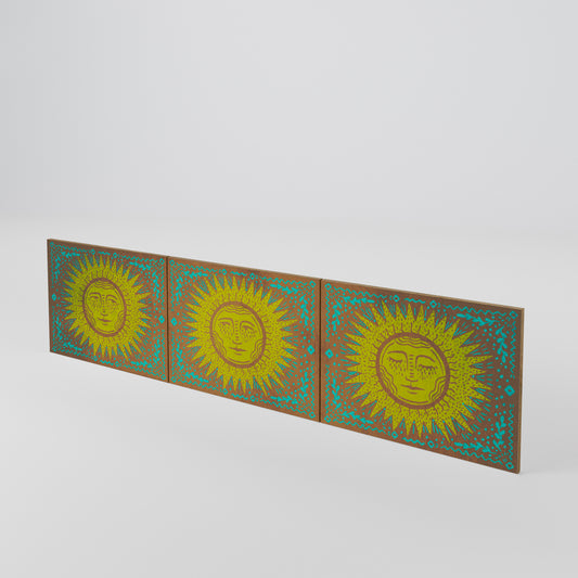 SUNSHINE EULOGY Juego de 3 puertas para mueble de TV