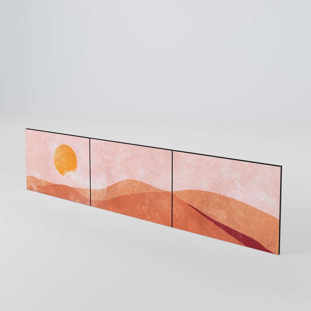 LUMINOUS SUNLIGHT Juego de 3 puertas para mueble de TV