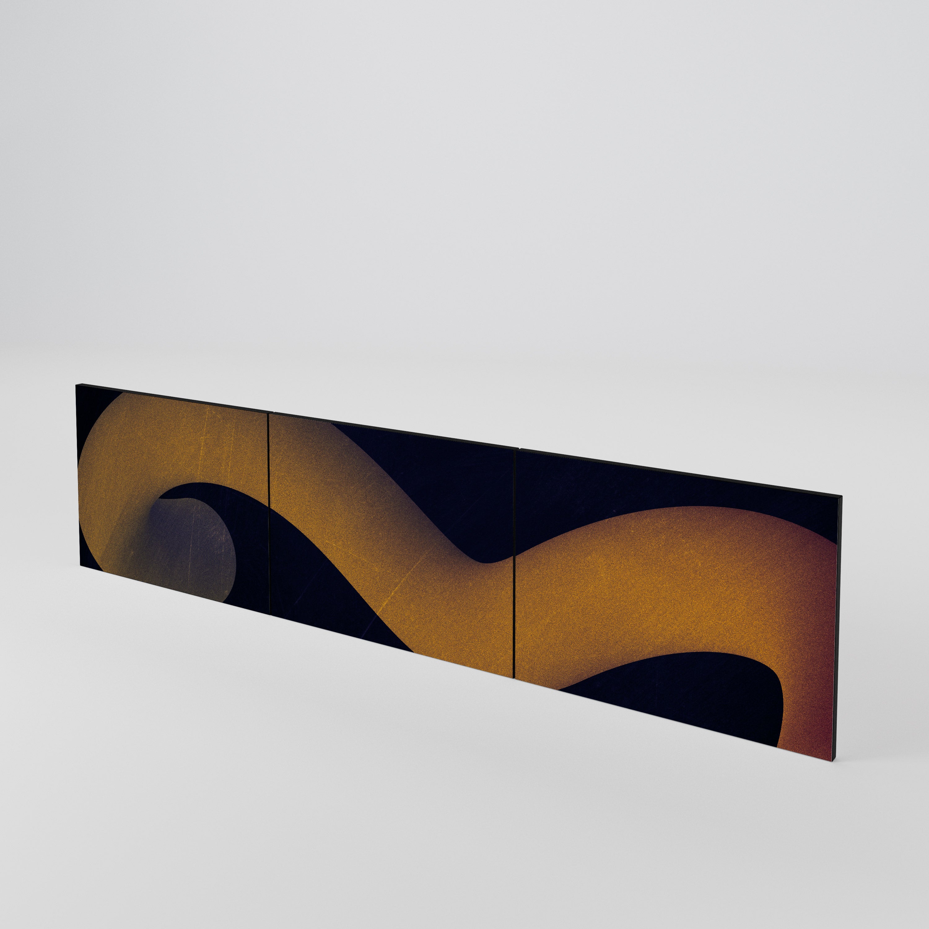 HOLLOW TIME Juego de 3 puertas para mueble de TV