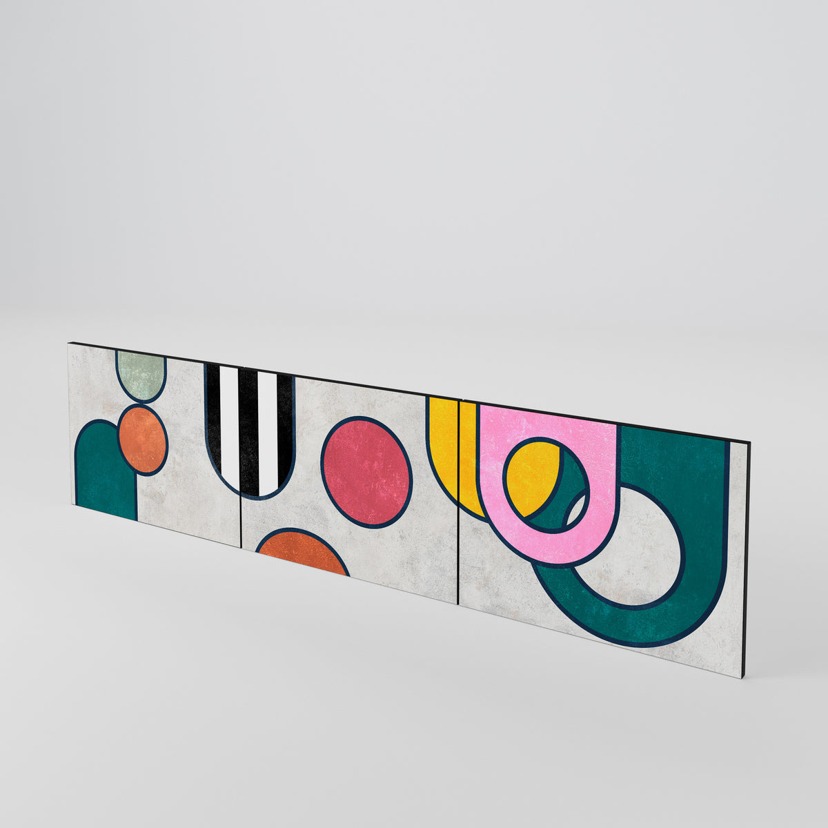 COOL STORY Juego de 3 puertas para mueble de TV