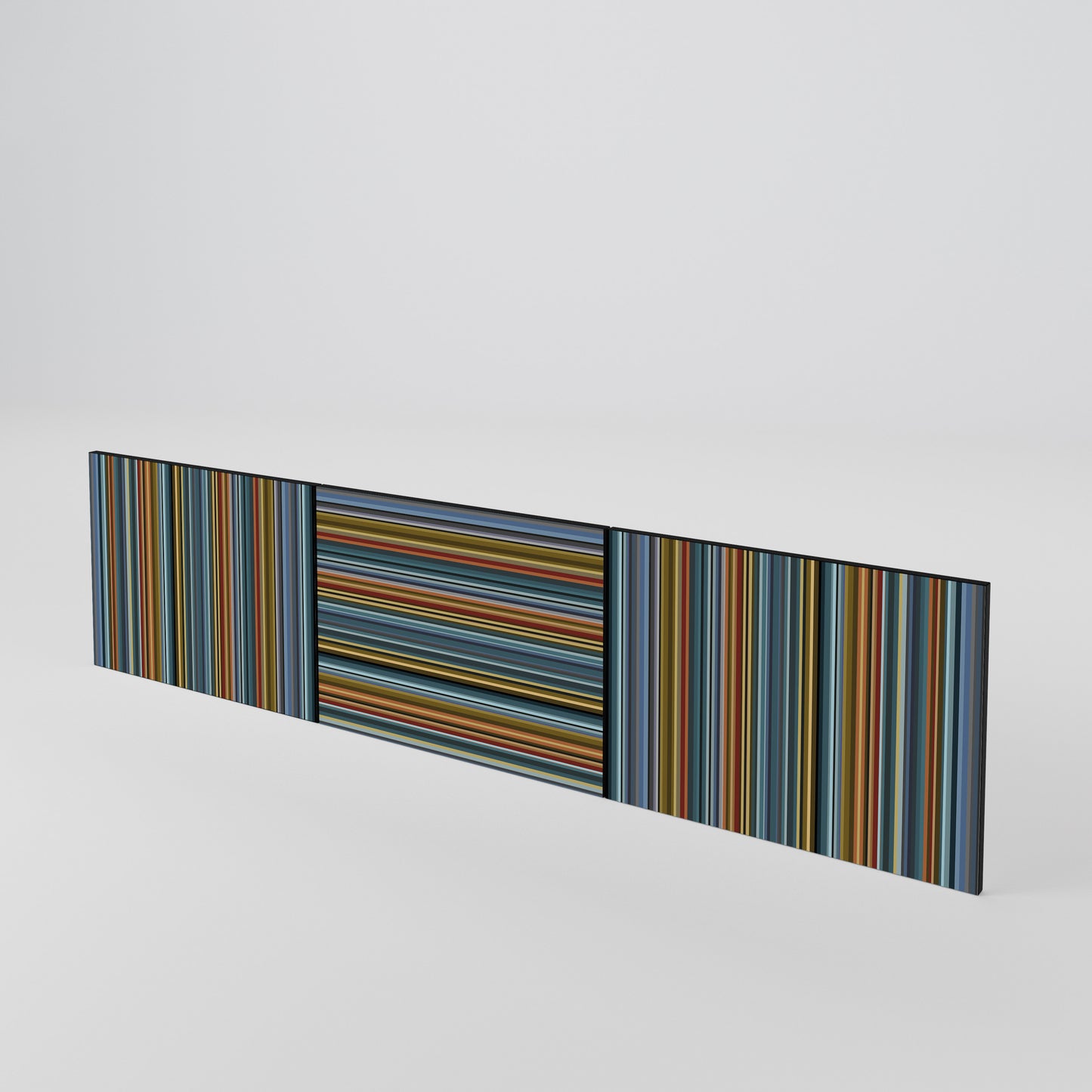 LINEOUT SPECTRUM Juego de 3 puertas para mueble de TV