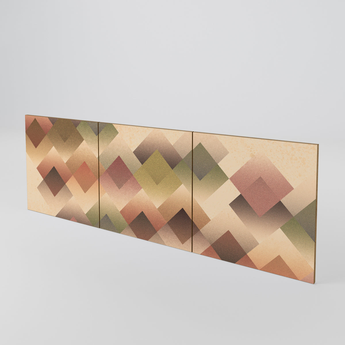 GEOMETRIC FUSION Juego de 3 puertas para aparador