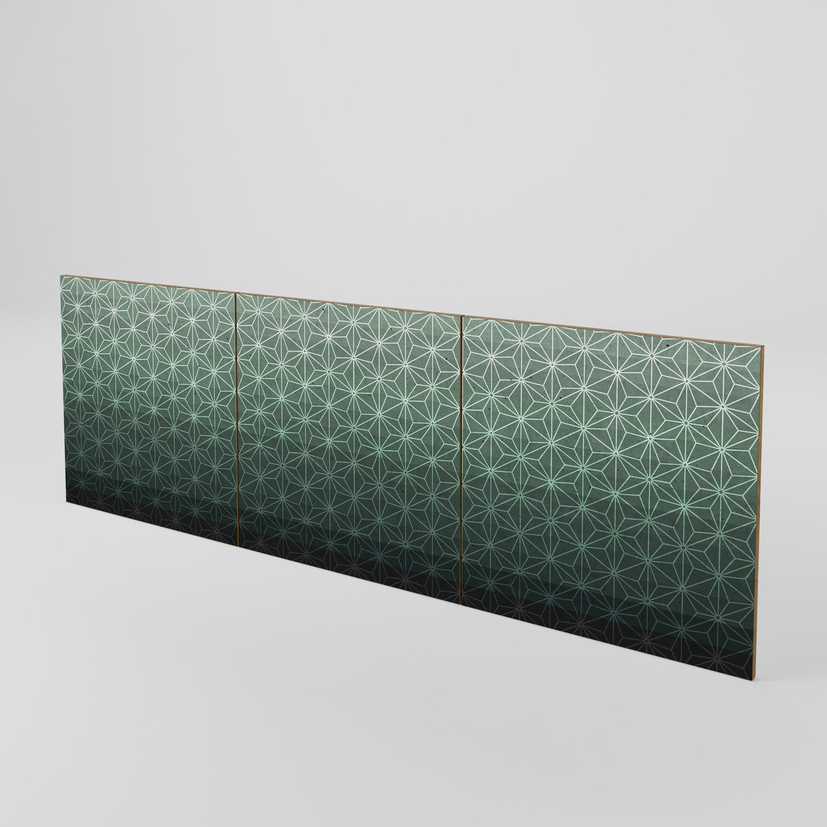 ORNAMENTAL GLIMMER Juego de 3 puertas para aparador