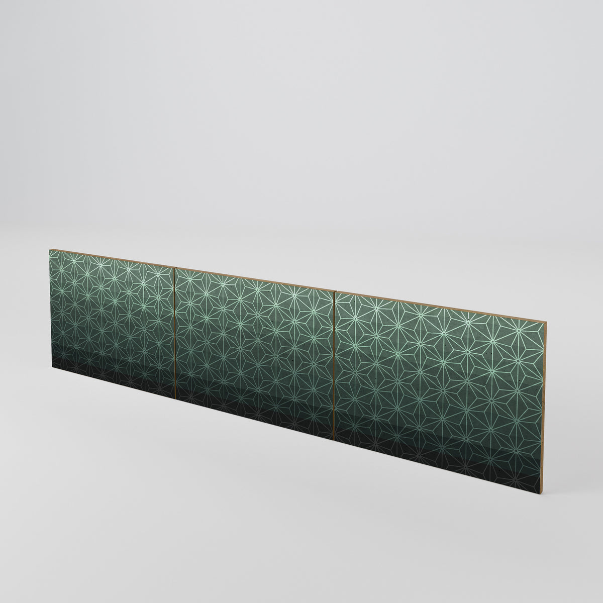 ORNAMENTAL GLIMMER Juego de 3 puertas para mueble de TV