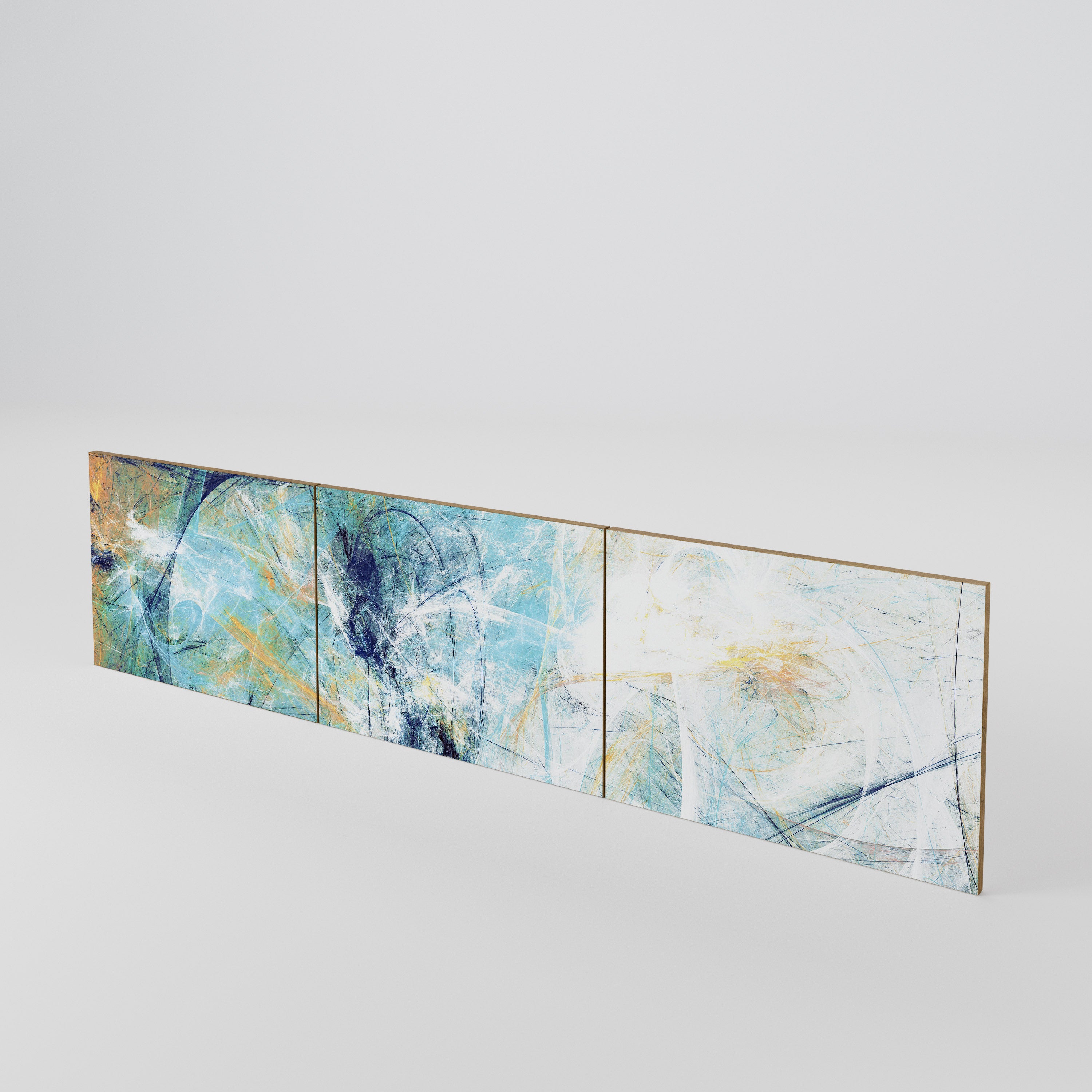 ABSTRACT THOUGHTS Juego de 3 puertas para mueble de TV