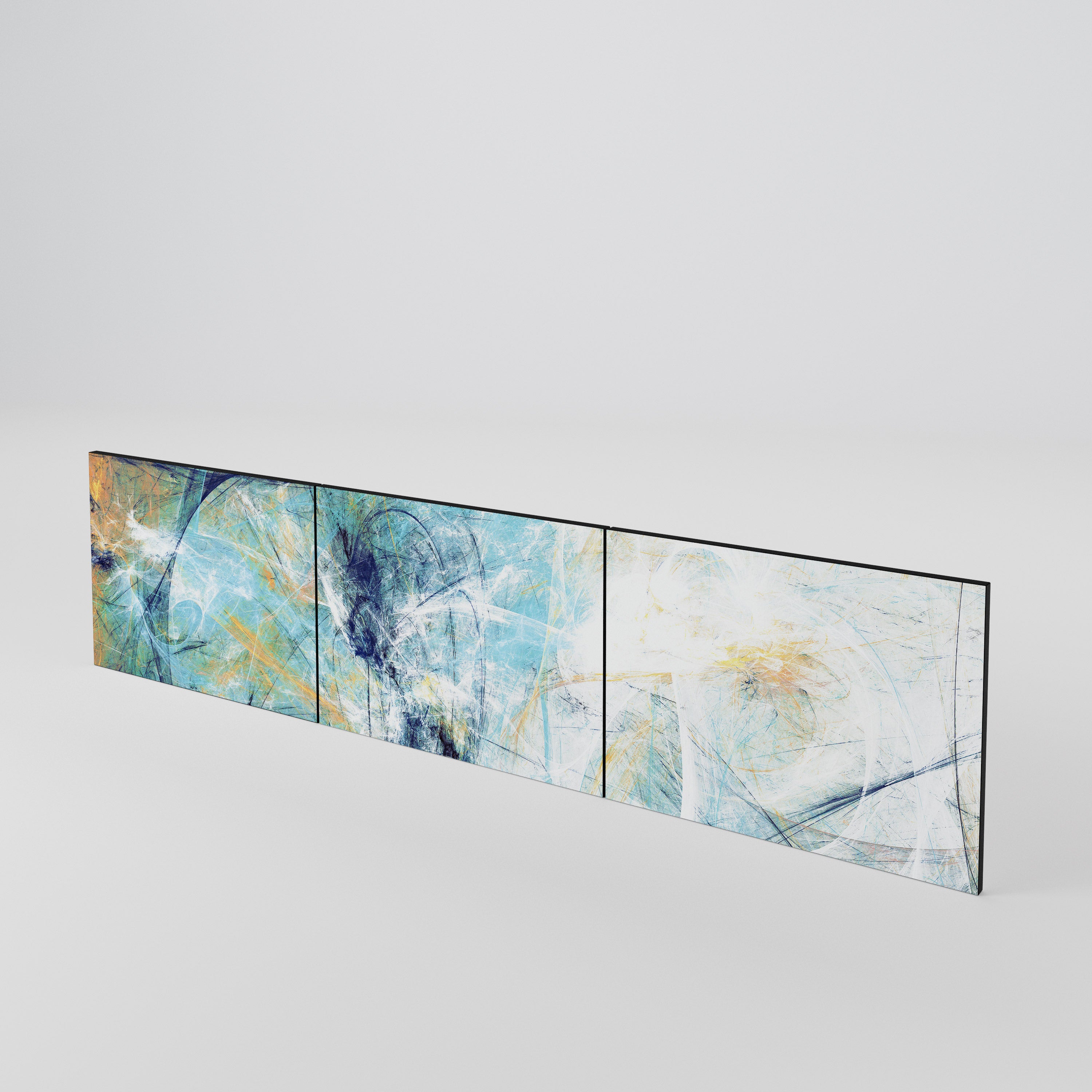 ABSTRACT THOUGHTS Juego de 3 puertas para mueble de TV