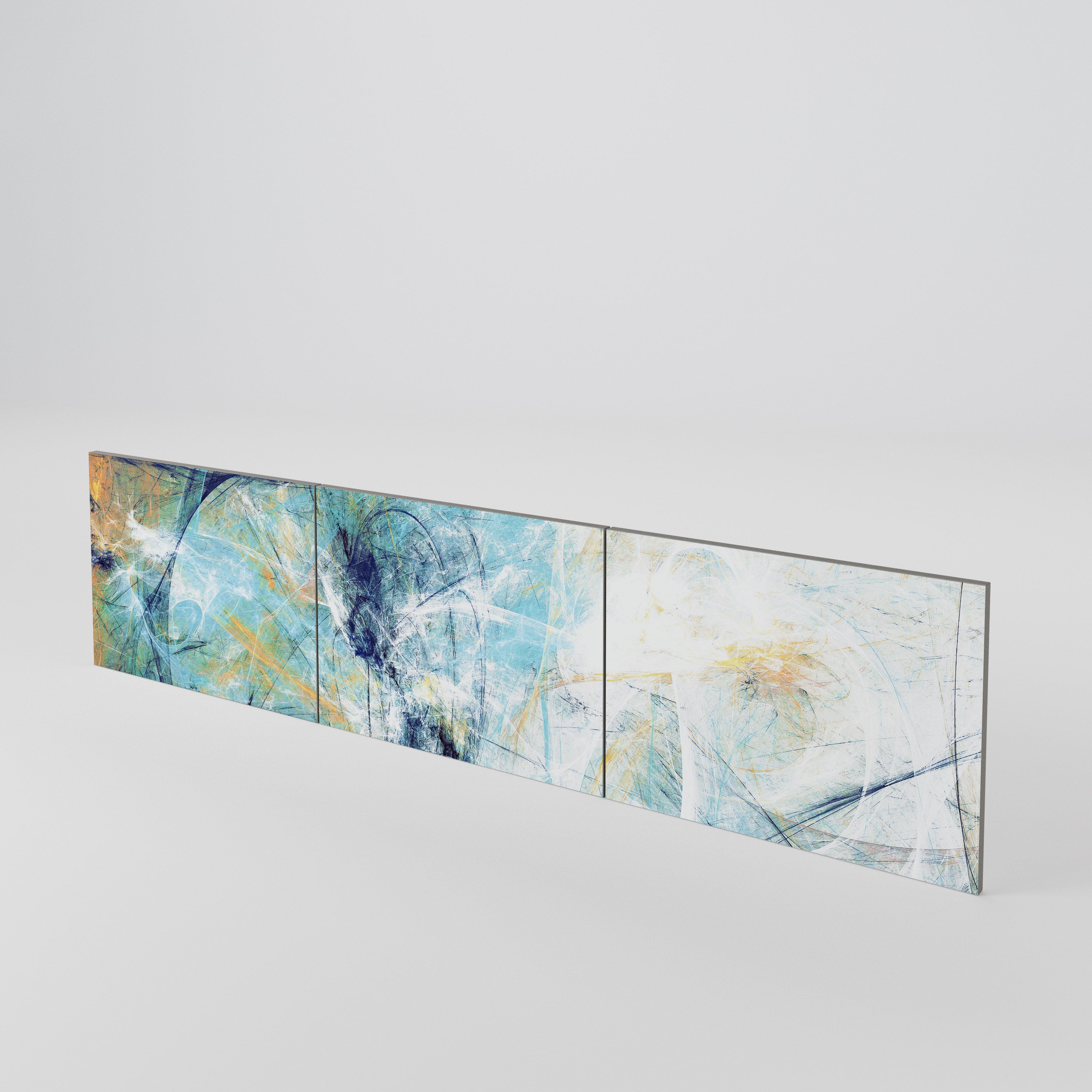 ABSTRACT THOUGHTS Juego de 3 puertas para mueble de TV