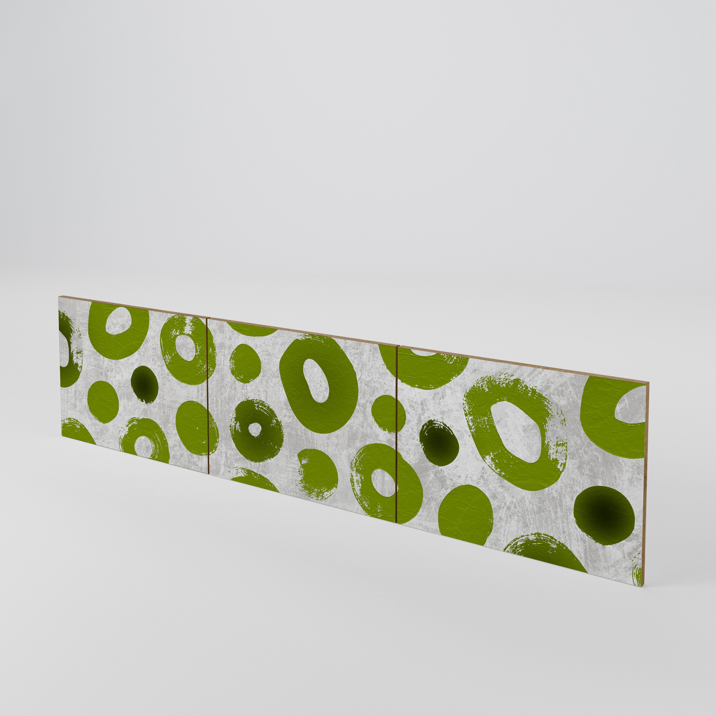 GREEN RHAPSODY Juego de 3 puertas para mueble de TV