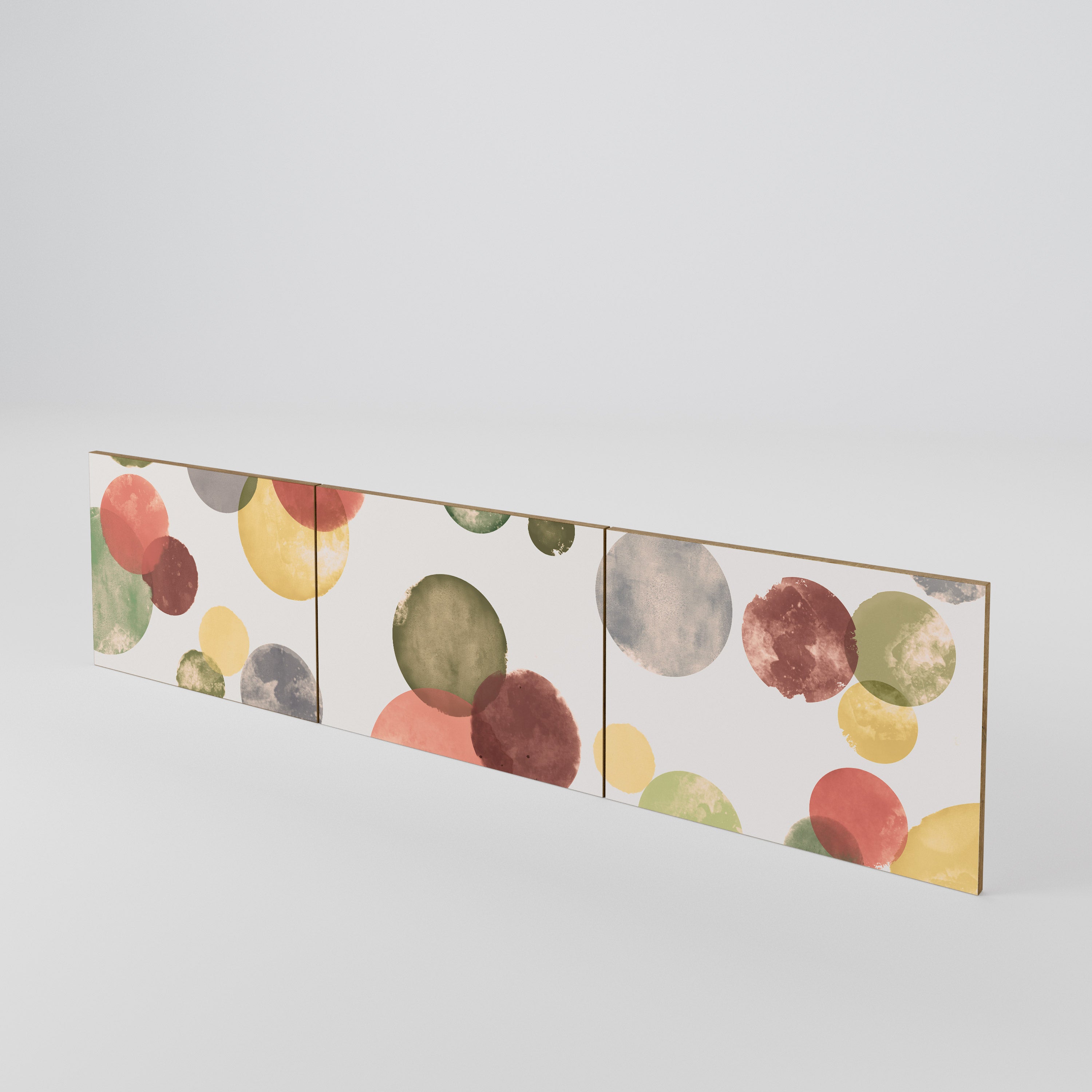 FLEETING HAPPINESS Juego de 3 puertas para mueble de TV