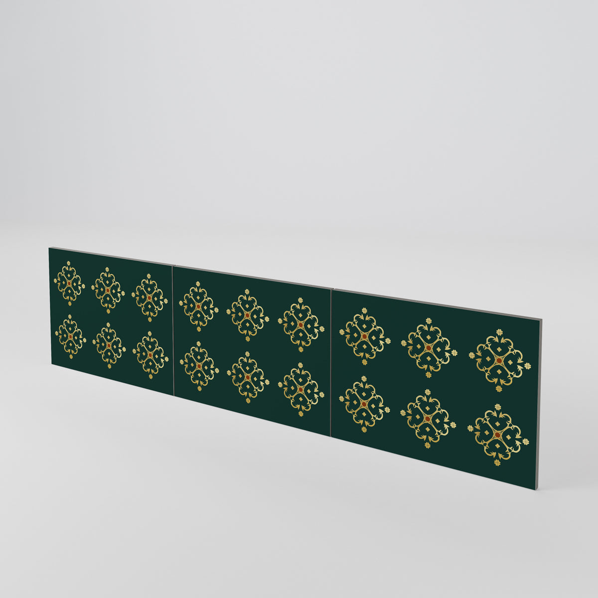 ROYAL MEDALLION Juego de 3 puertas para mueble de TV