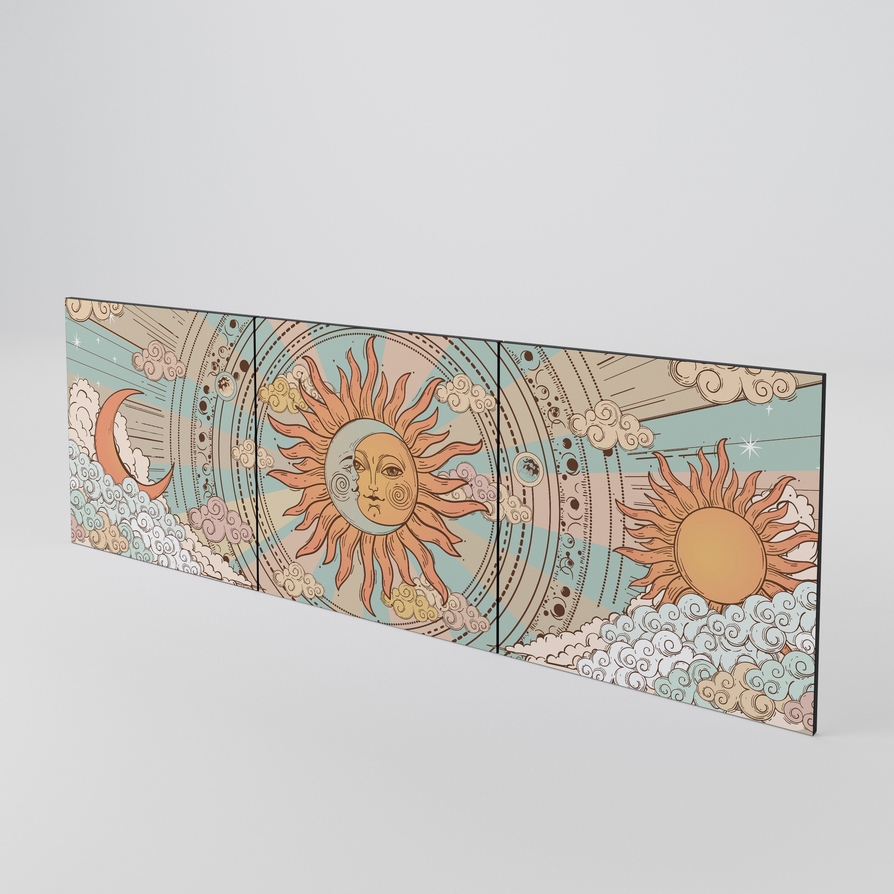 MYSTICAL STRUCTURE Juego de 3 puertas para aparador