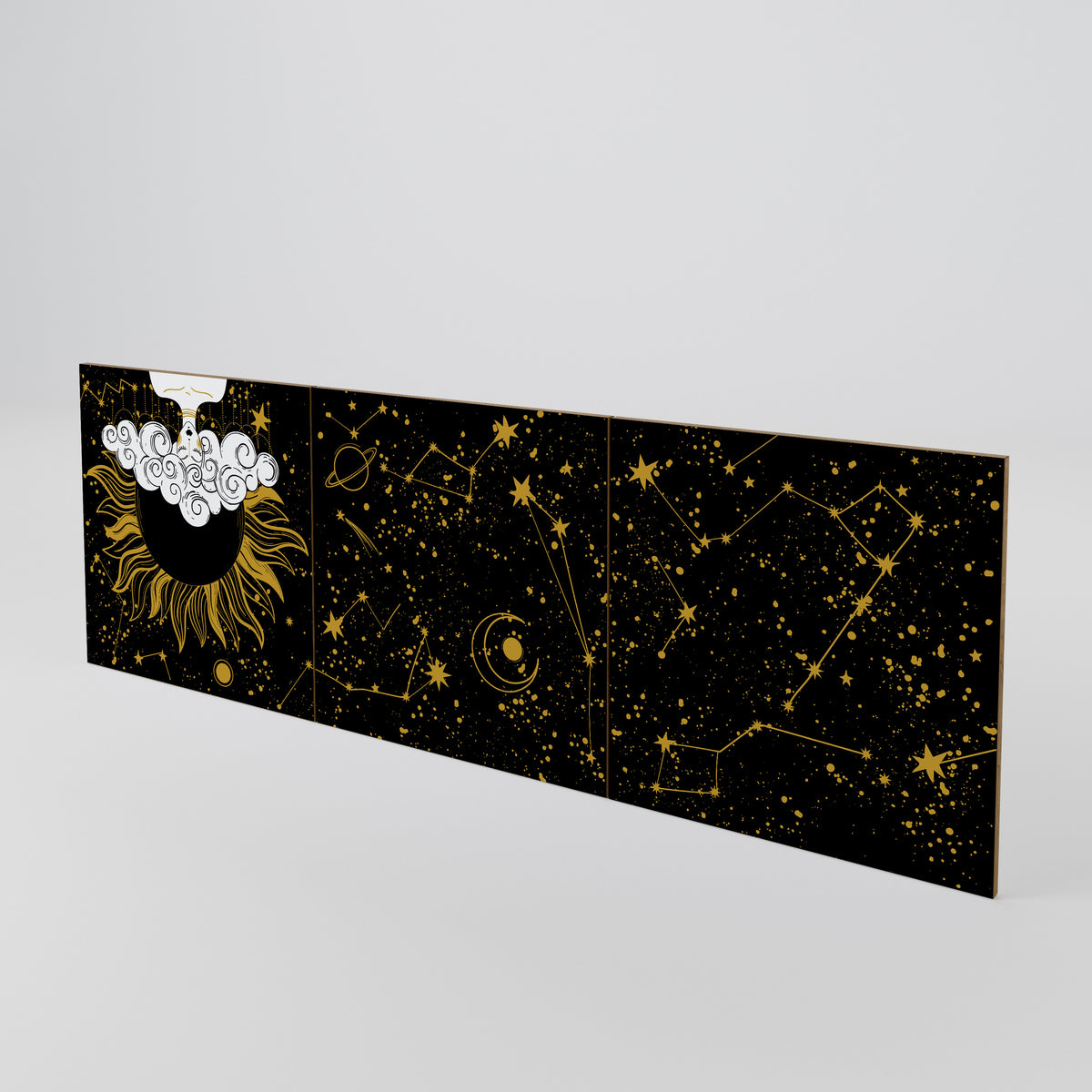 STELLAR CONSTELLATIONS Juego de 3 puertas para aparador