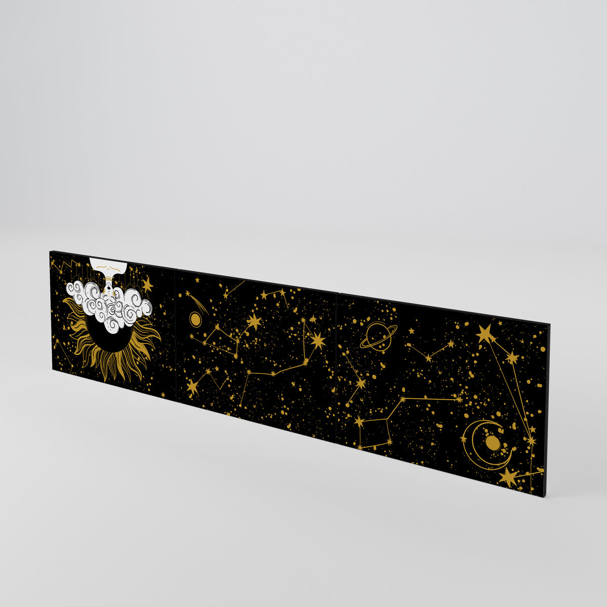STELLAR CONSTELLATIONS Juego de 3 puertas para mueble de TV