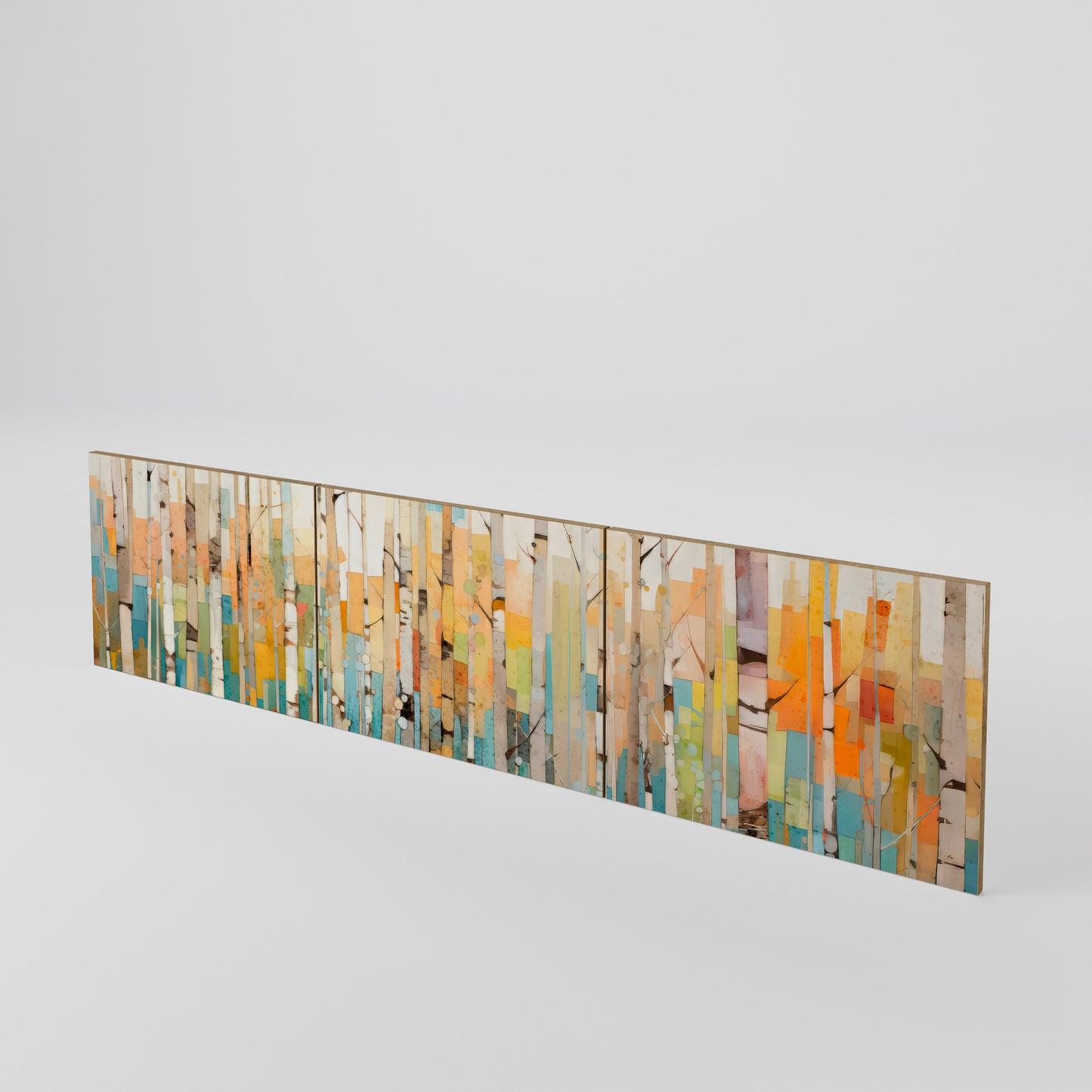 BIRCH KALEIDOSCOPE Juego de 3 puertas para mueble de TV