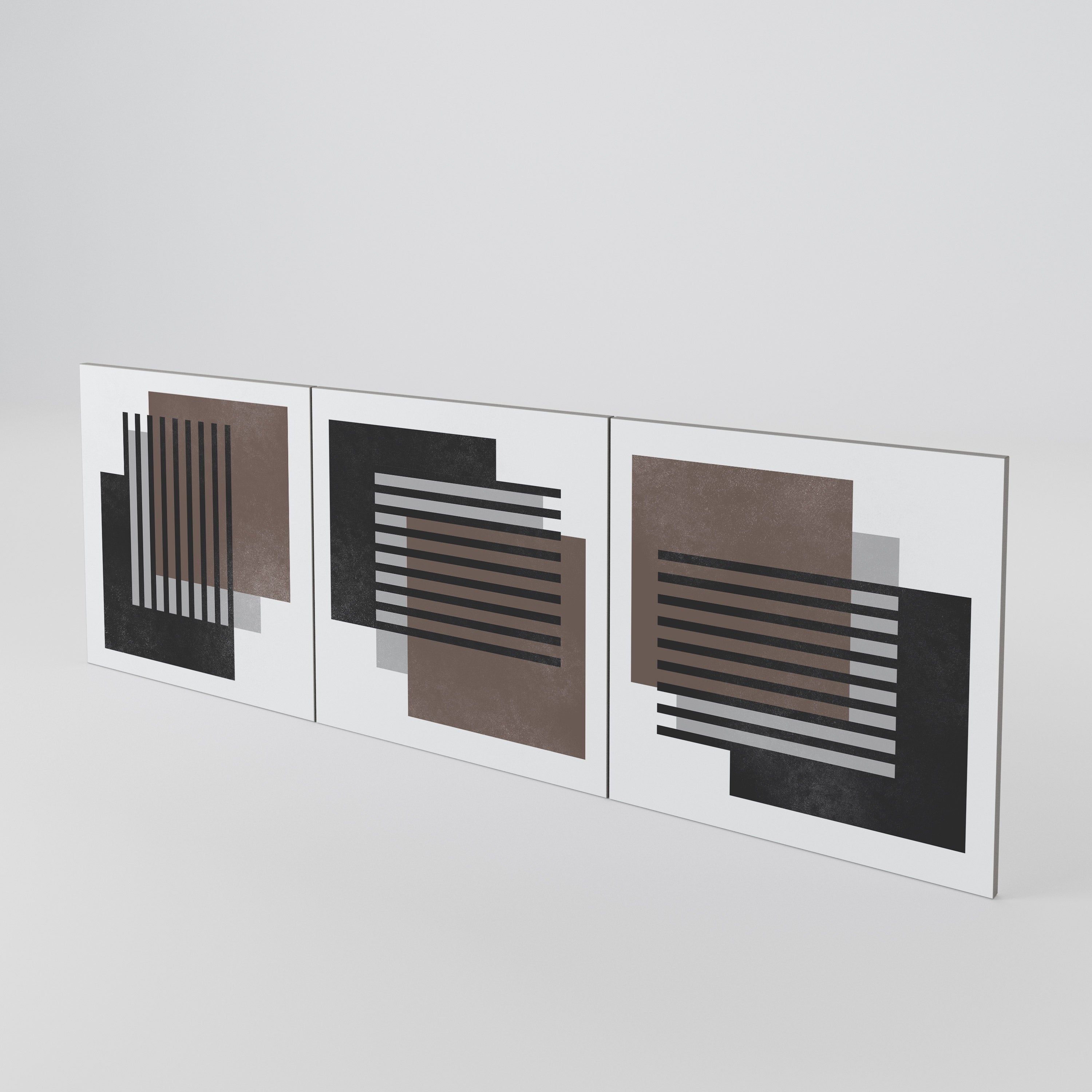 SHADOW SYNCHRONY Juego de 3 puertas para aparador