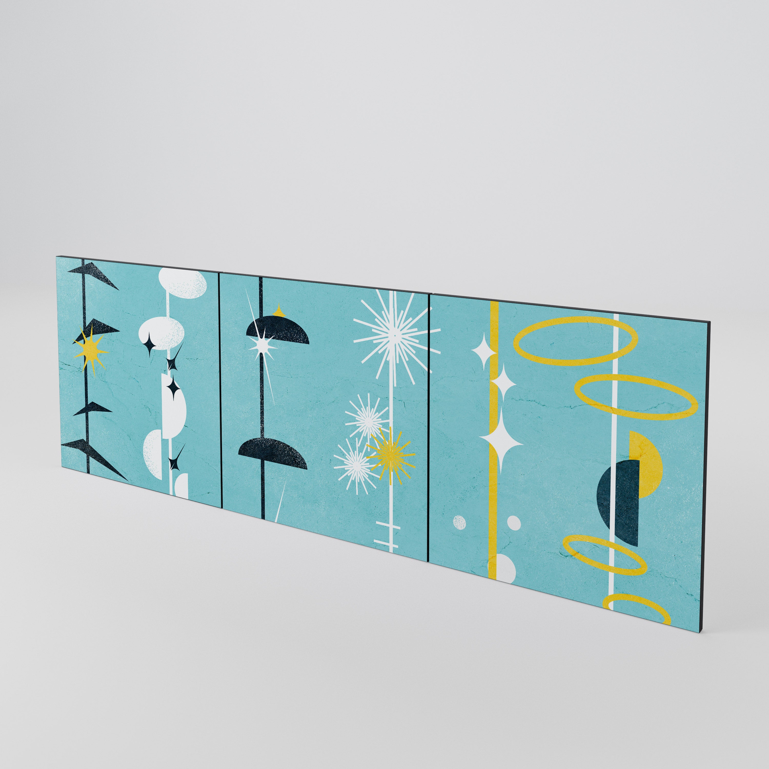 PATHS TO HAPPINESS Juego de 3 puertas para aparador