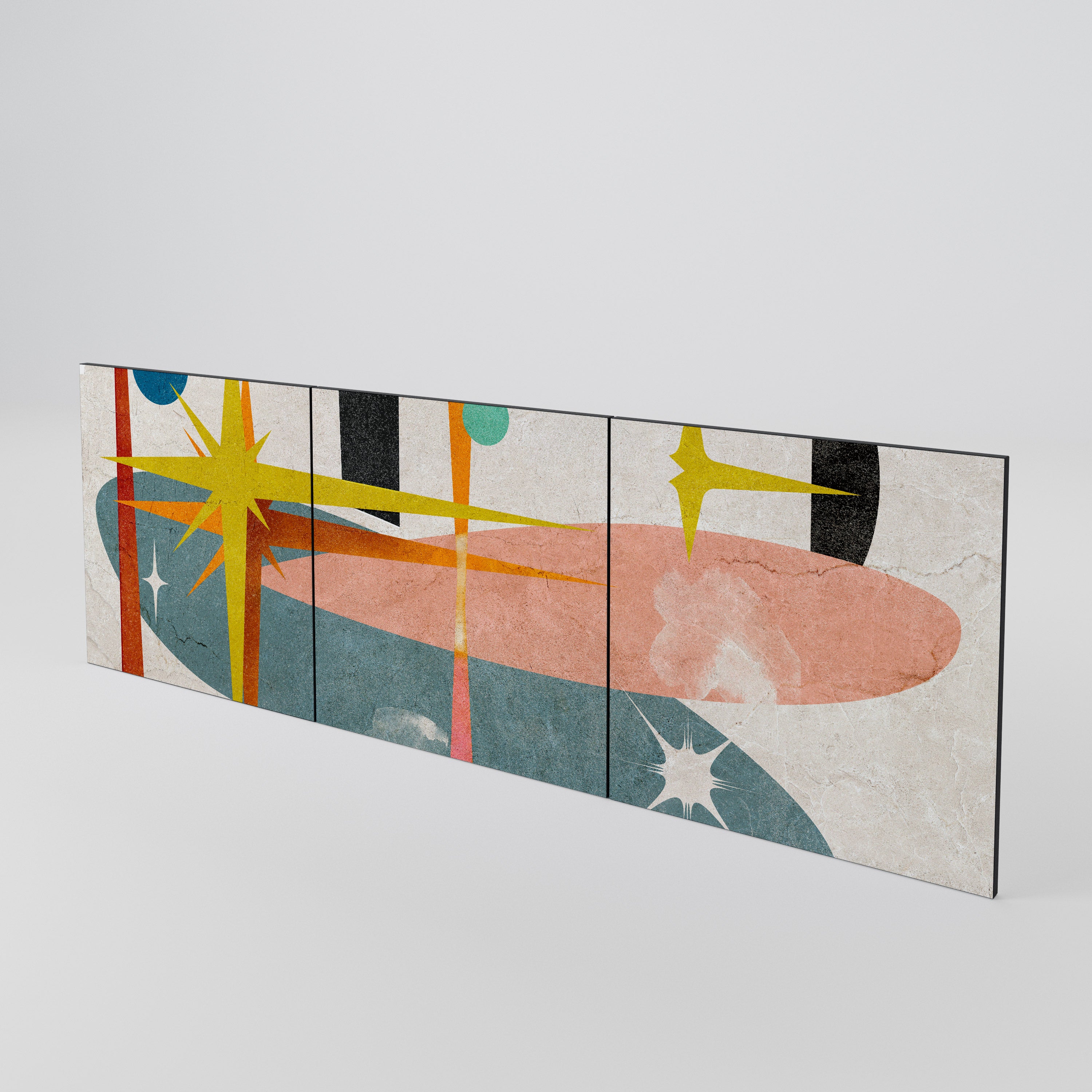 INTERSTELLAR VIBES Juego de 3 puertas para aparador