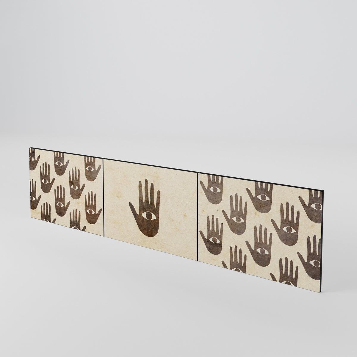 SEE MORE Juego de 3 puertas para mueble de TV