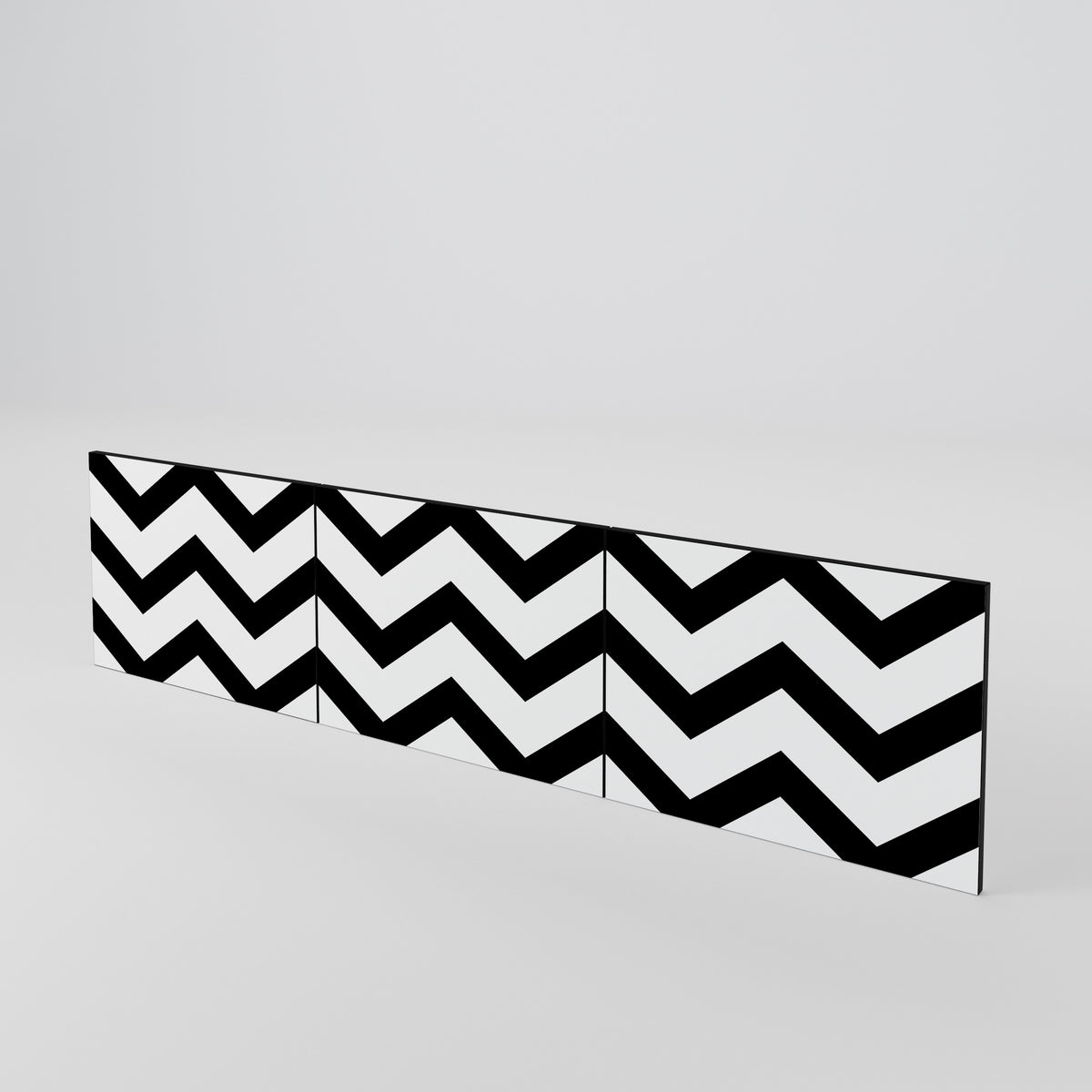 CLASSIC ZIG ZAG 3-Piece TV Cabinet Door Set
