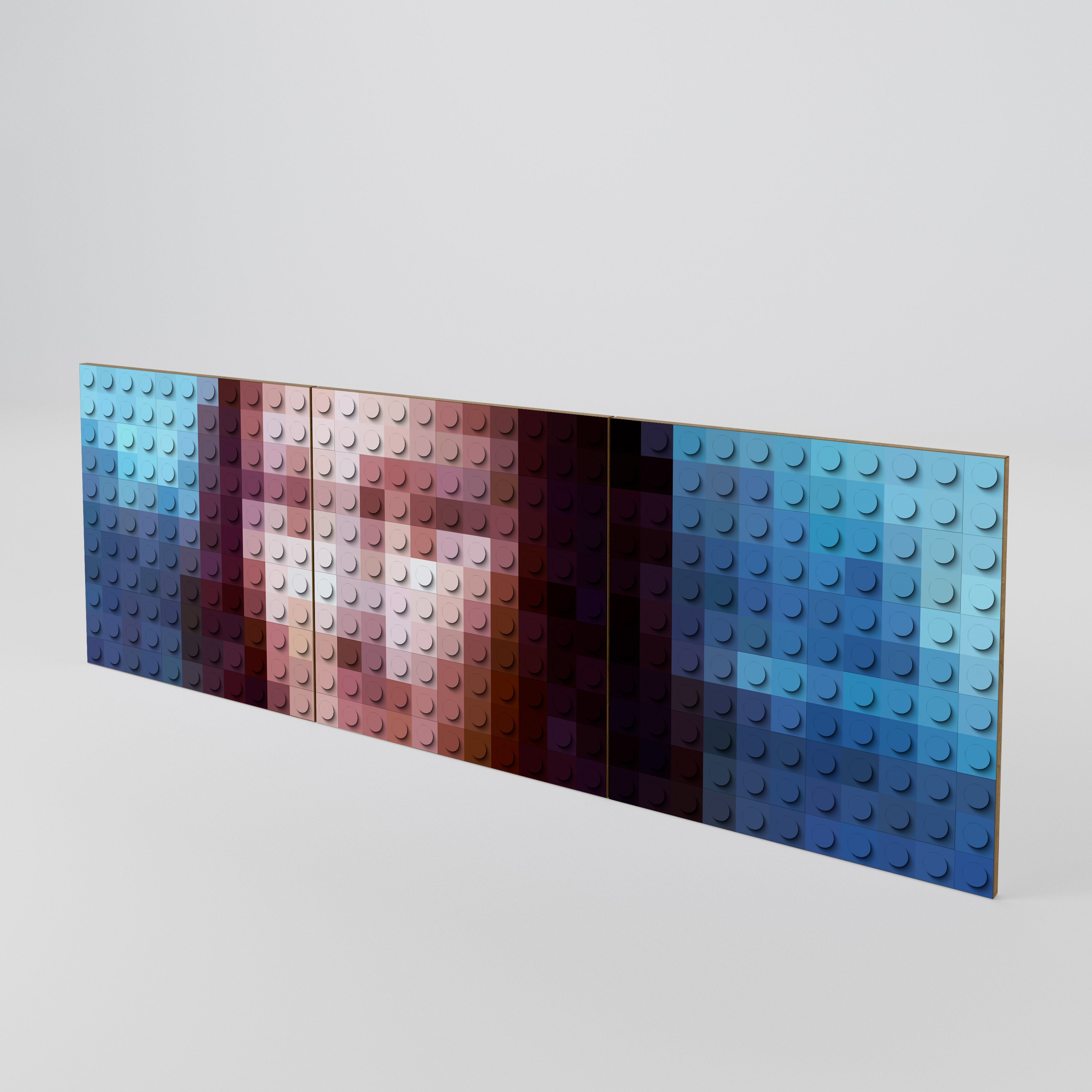 CONSTRUCTIVE ART 3-Piece Sideboard Door Set