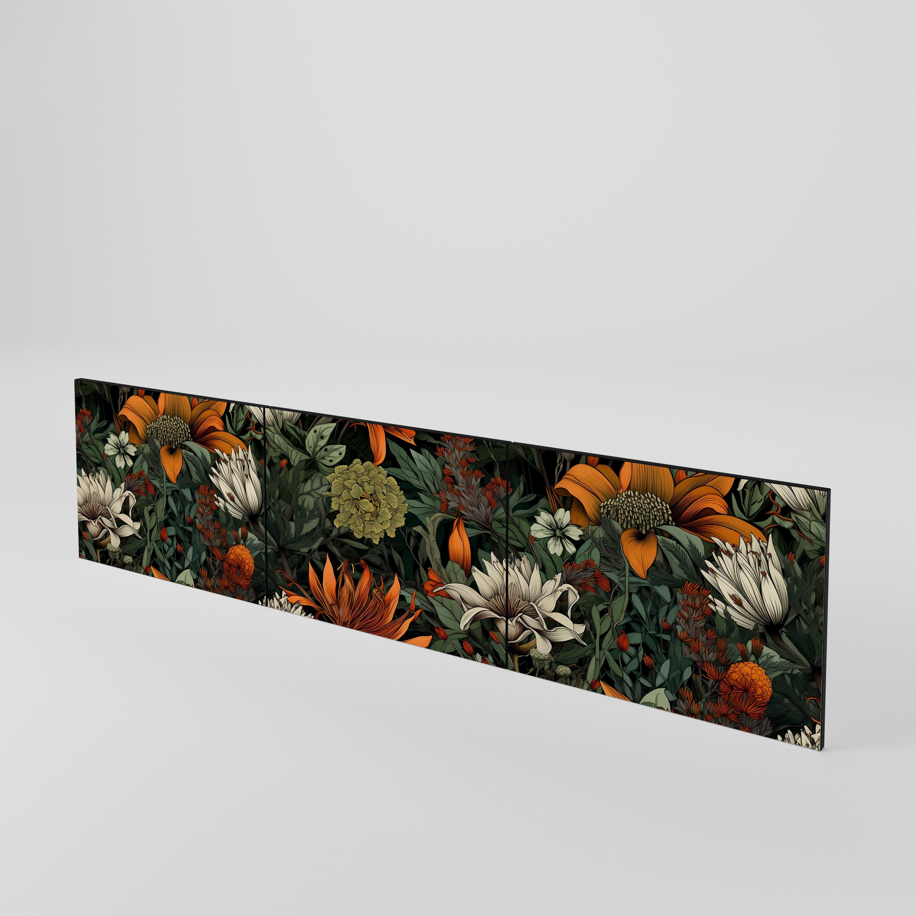 MIDNIGHT SPROUT Juego de 3 puertas para mueble de TV