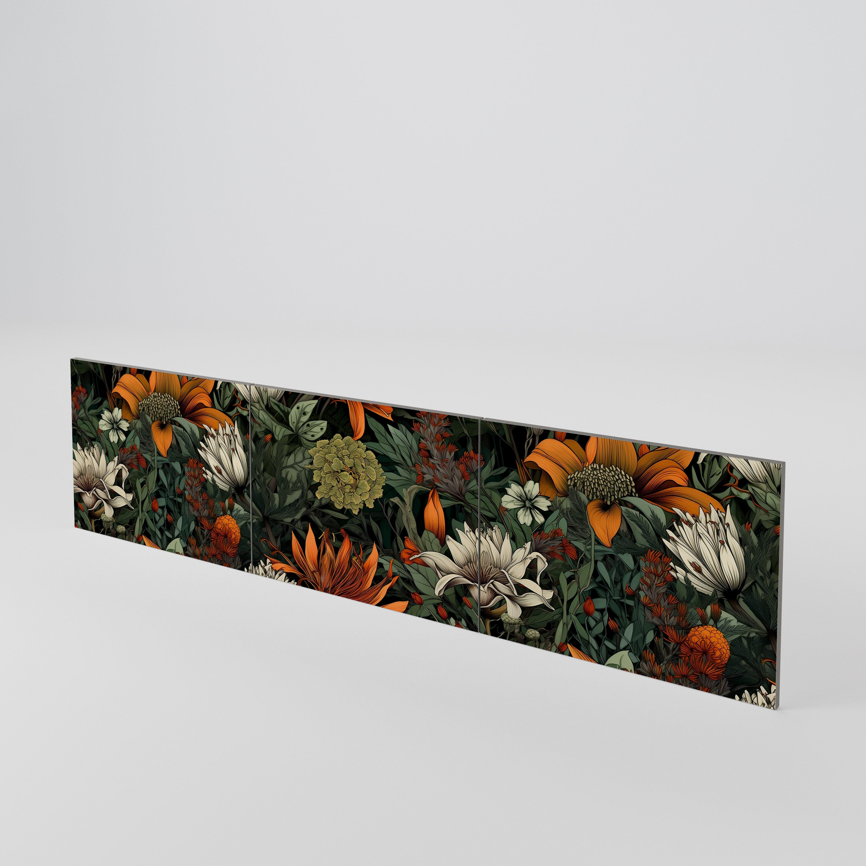 MIDNIGHT SPROUT Juego de 3 puertas para mueble de TV