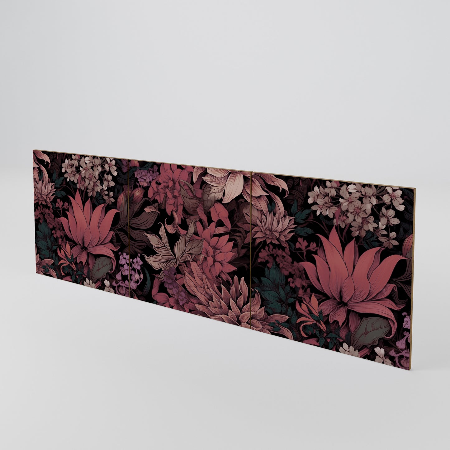 FLORAL WHISPER Juego de 3 puertas para aparador