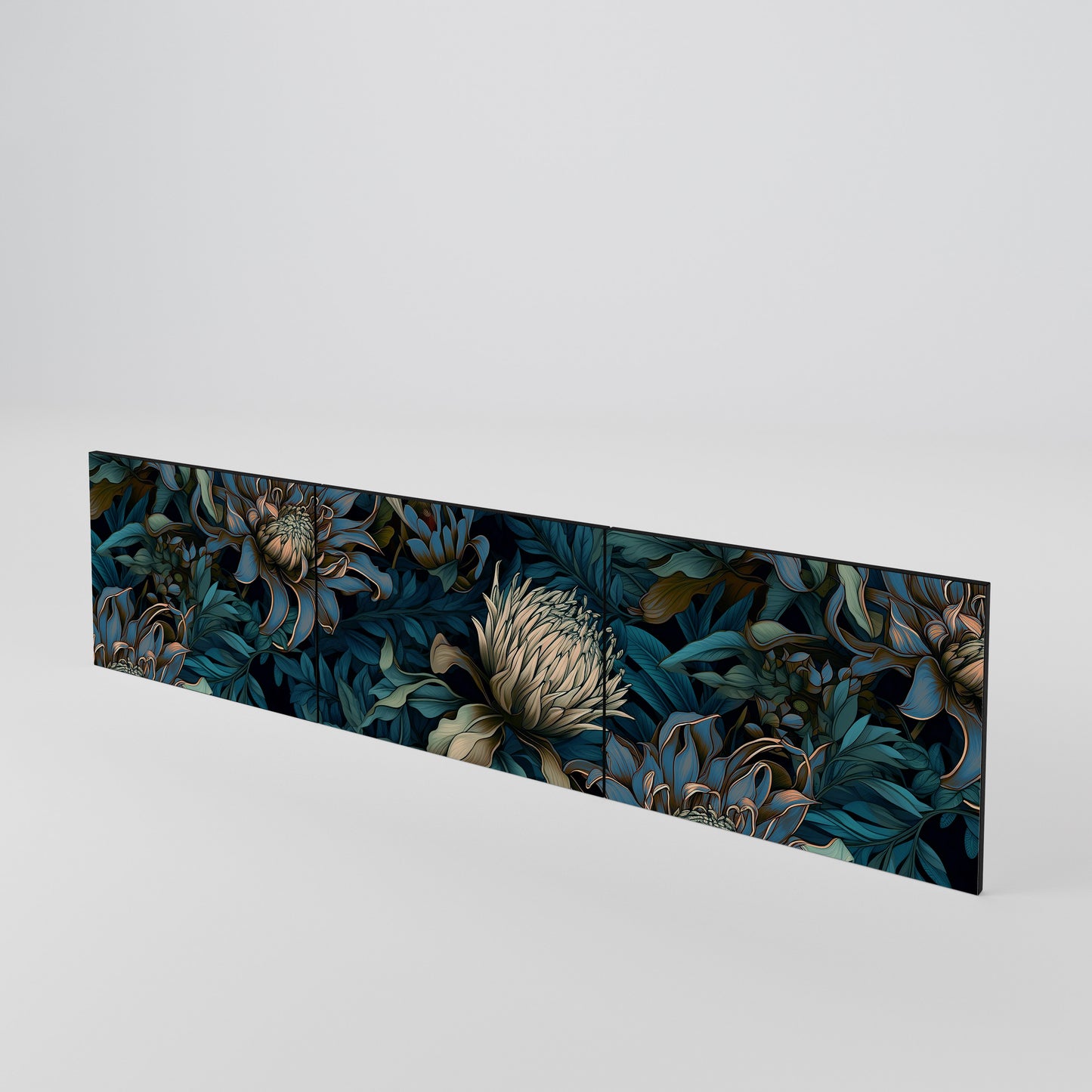 TWILIGHT BLOOM Juego de 3 puertas para mueble de TV