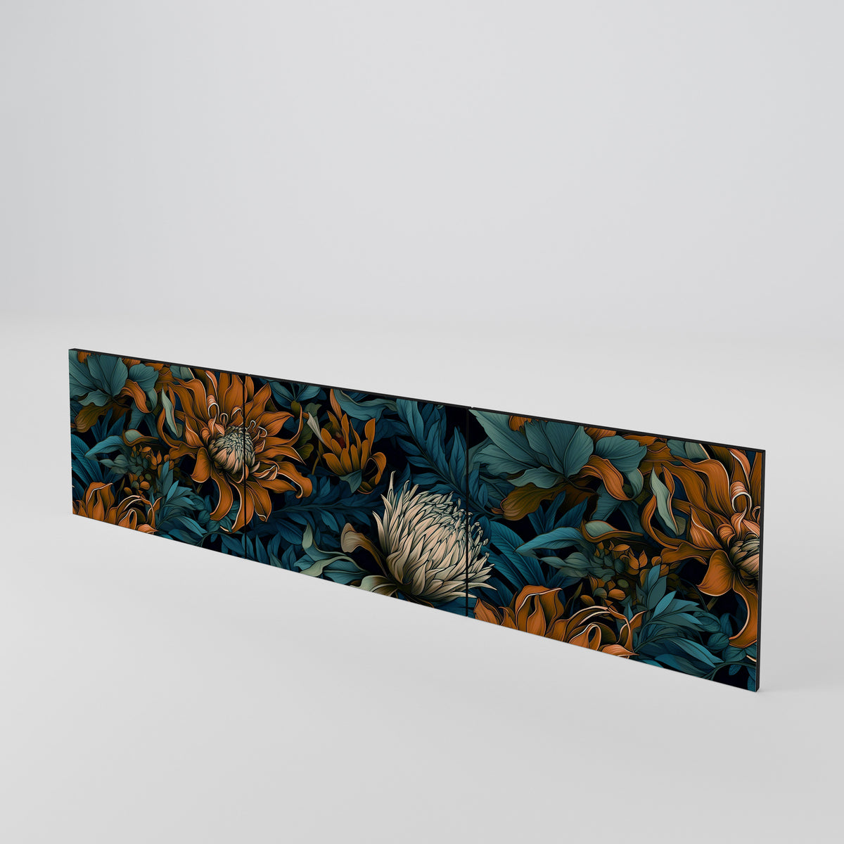 MORNING BLOOM Juego de 3 puertas para mueble de TV