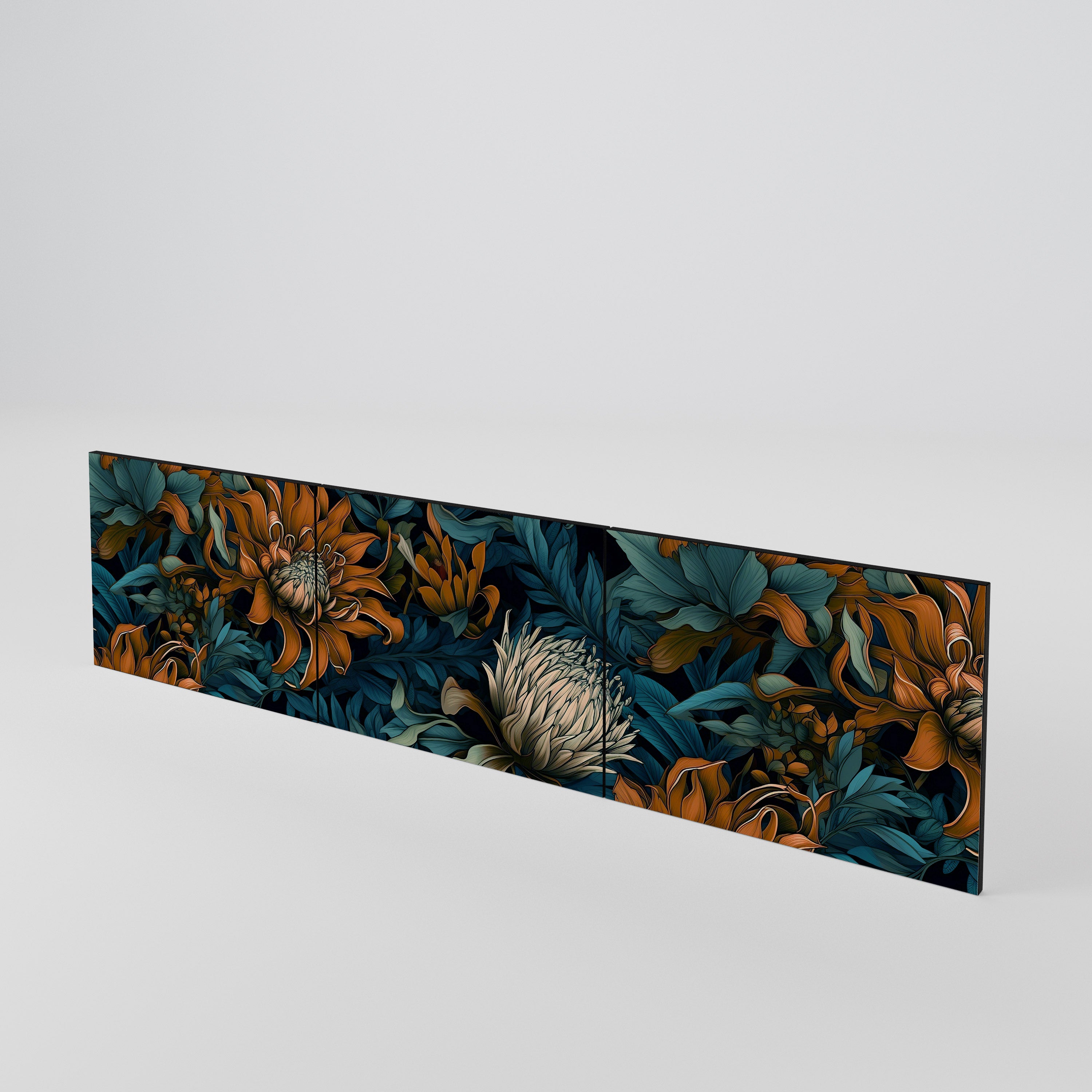 MORNING BLOOM Juego de 3 puertas para mueble de TV