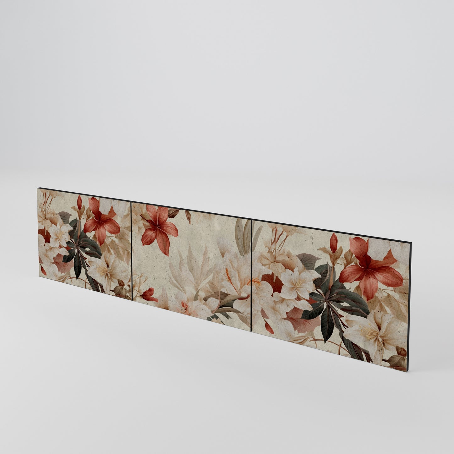 PETAL HARMONY Juego de 3 puertas para mueble de TV