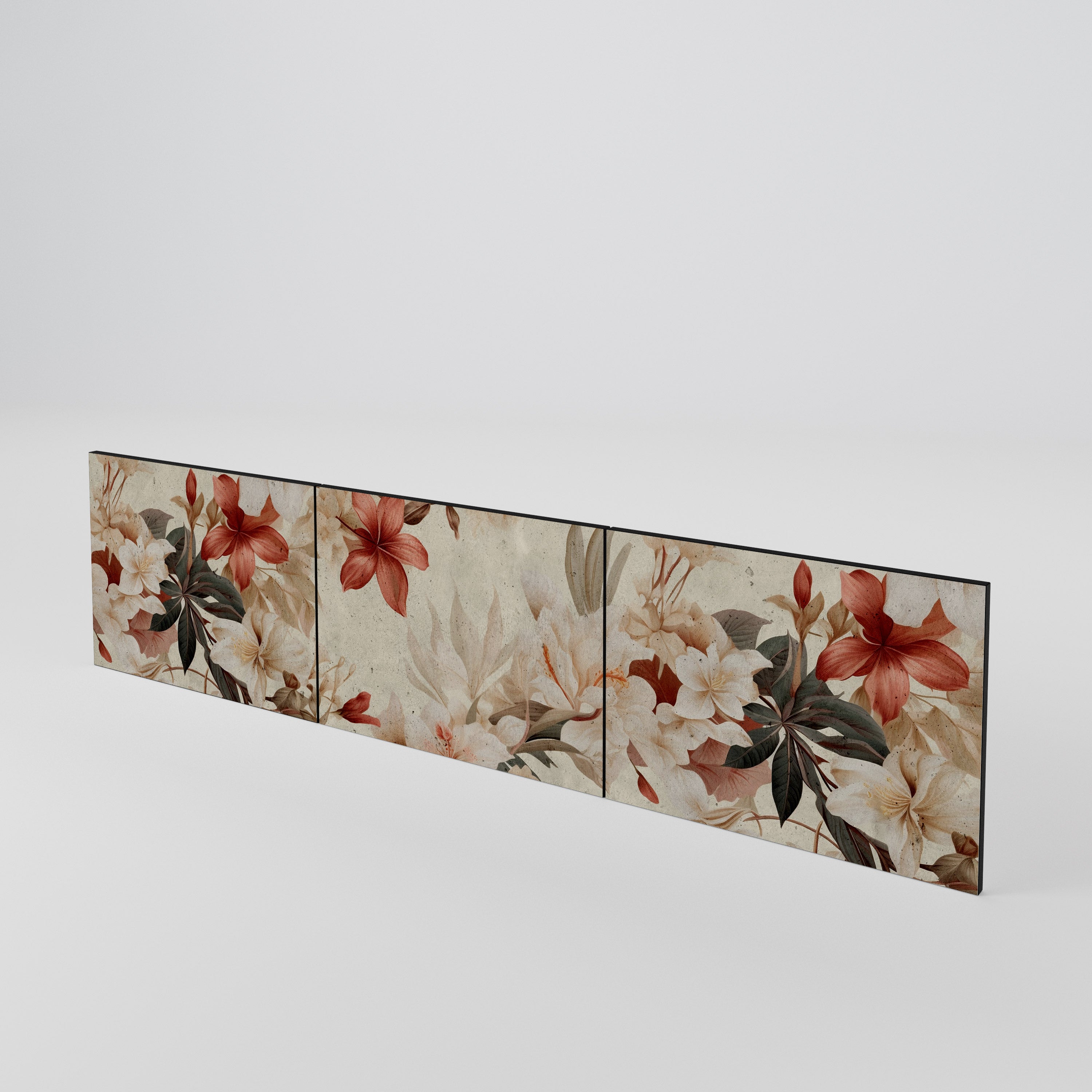 PETAL HARMONY Juego de 3 puertas para mueble de TV