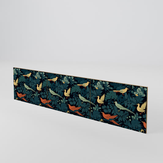 FOWL ORNAMENT Juego de 3 puertas para mueble de TV