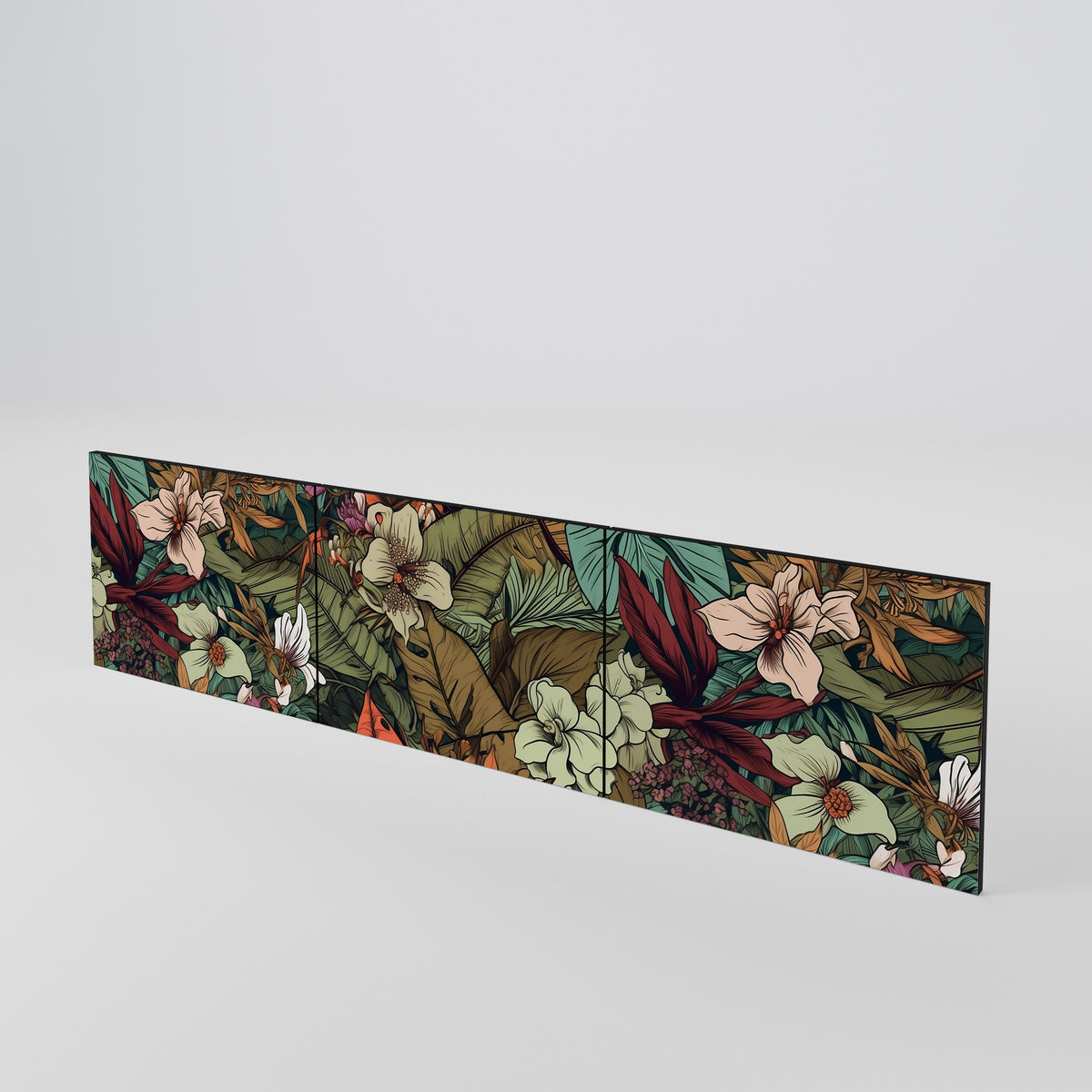BOTANICAL EMERGENCE Juego de 3 puertas para mueble de TV