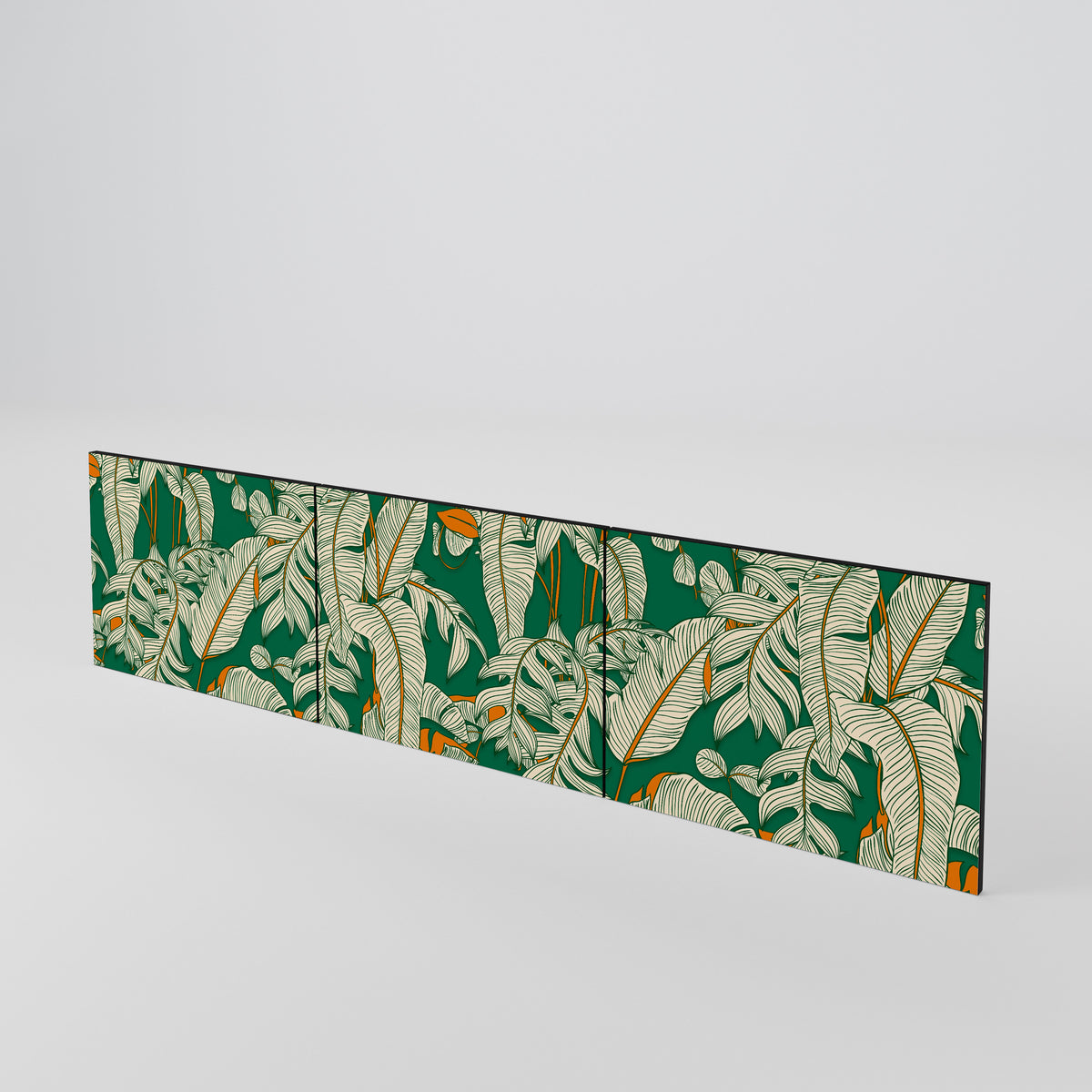 VERDANT PLEASURES Juego de 3 puertas para mueble de TV