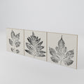 LEAFY STAMPS Juego de 3 puertas para aparador