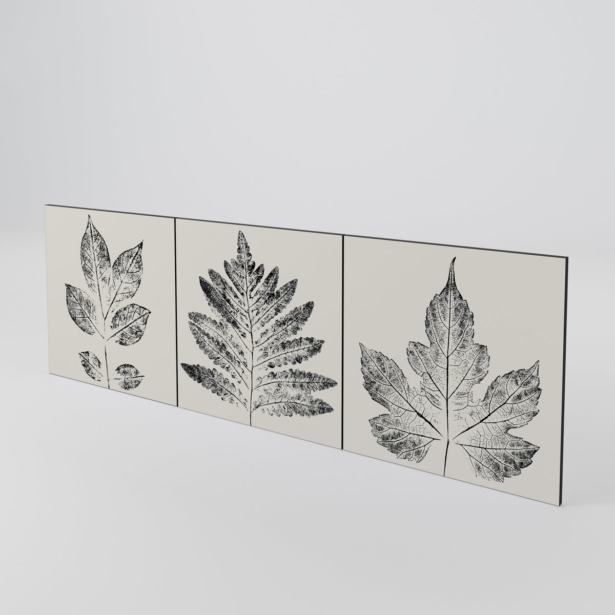 LEAFY STAMPS Juego de 3 puertas para aparador
