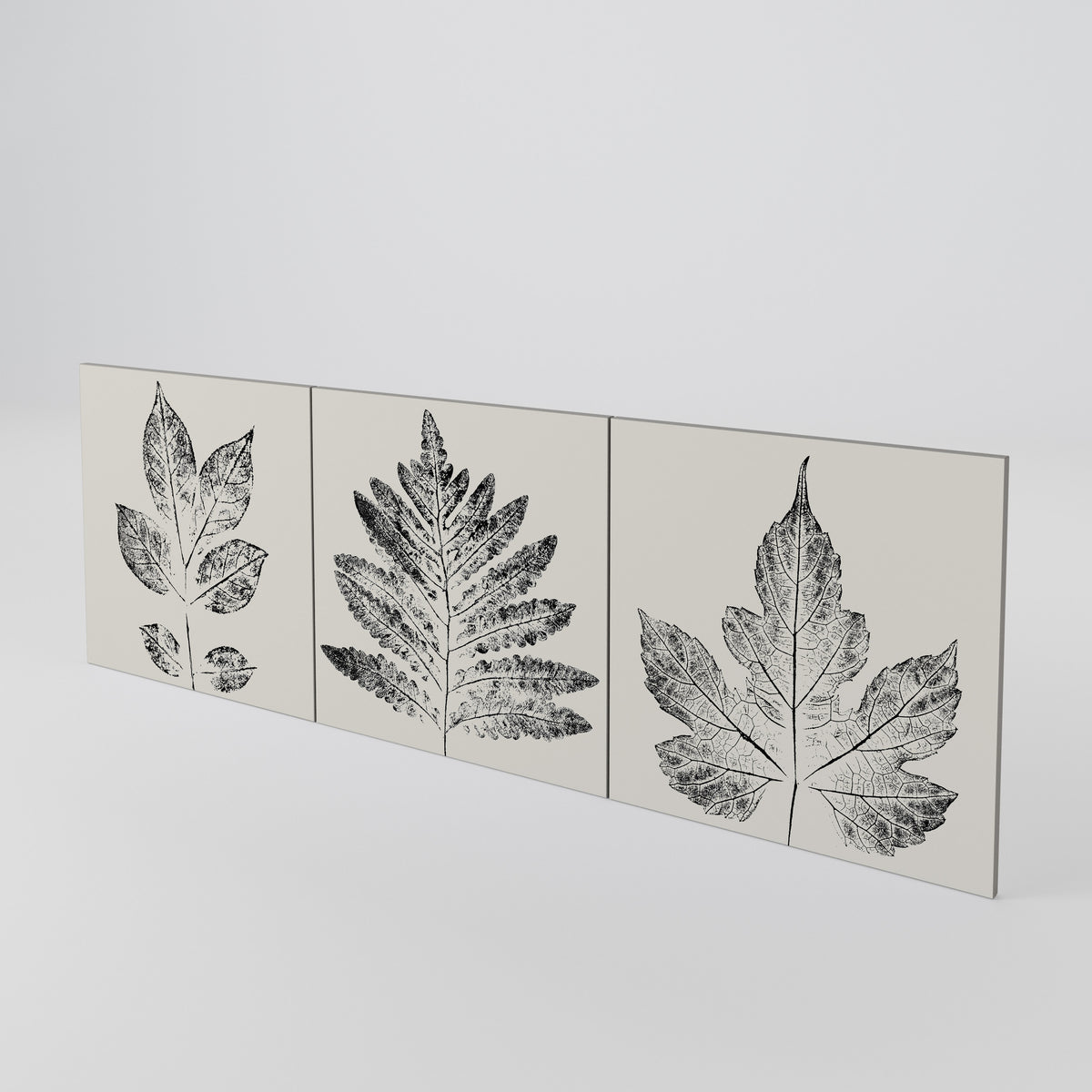 LEAFY STAMPS Juego de 3 puertas para aparador