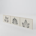LEAFY STAMPS Juego de 3 puertas para mueble de TV