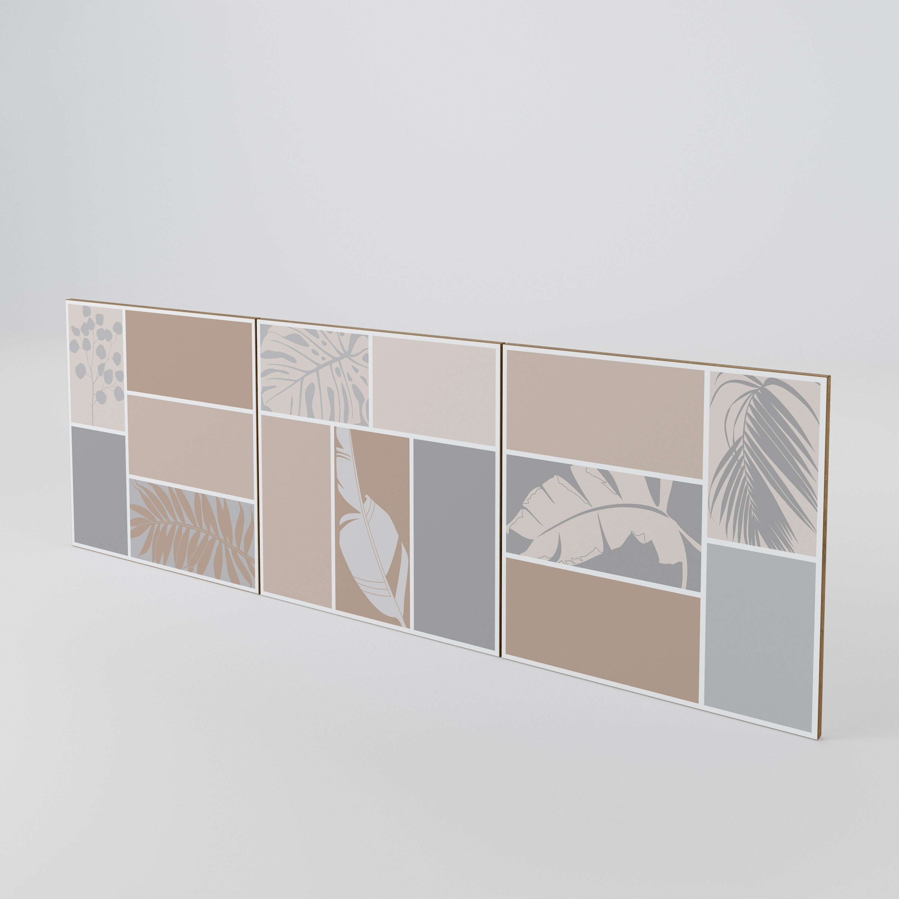 TROPICAL SHAPES Juego de 3 puertas para aparador