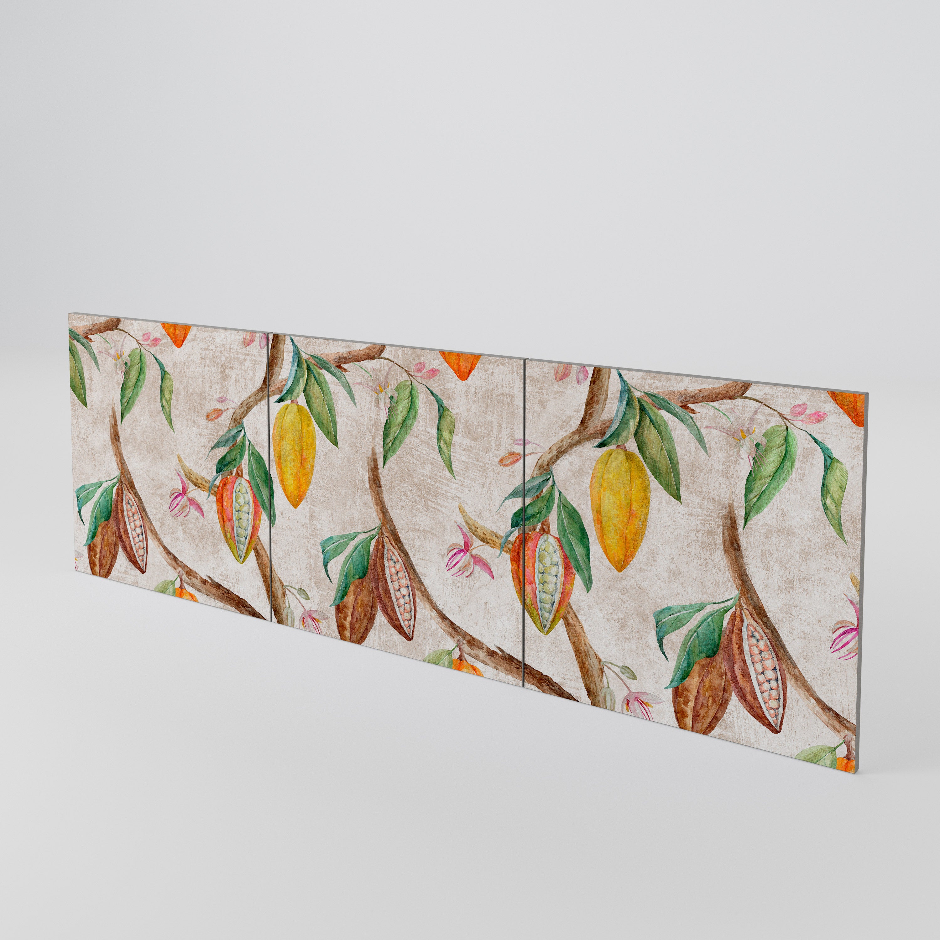 COCOA FRUITS 3-Piece Sideboard Door Set