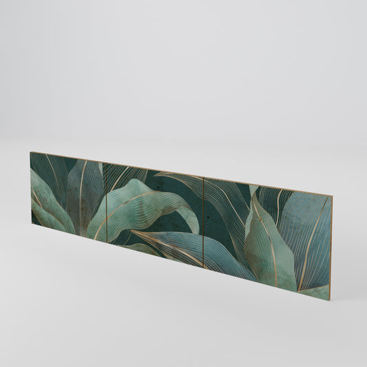 ROYAL GREEN Juego de 3 puertas para mueble de TV
