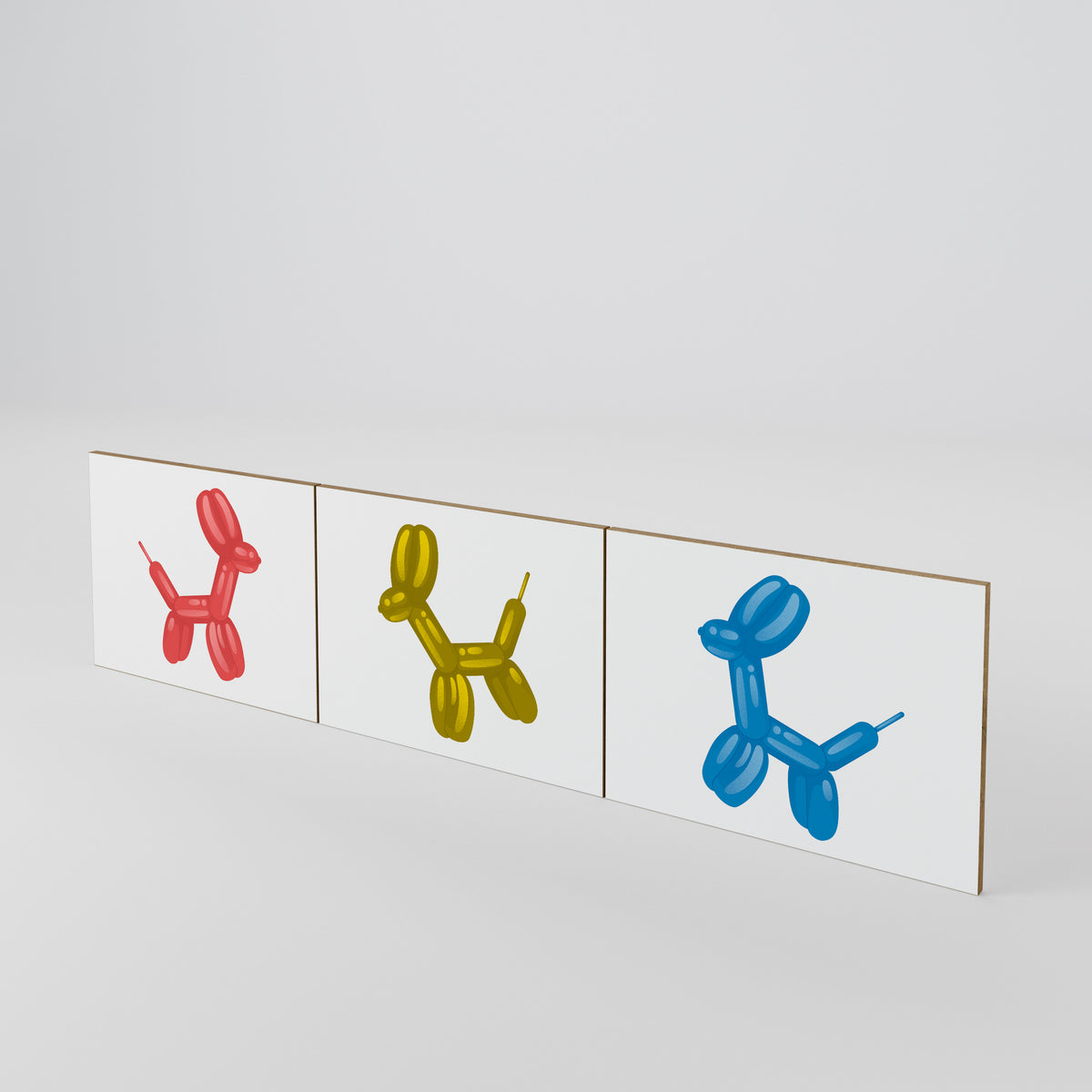 CHILDHOOD MEMORY Juego de 3 puertas para mueble de TV