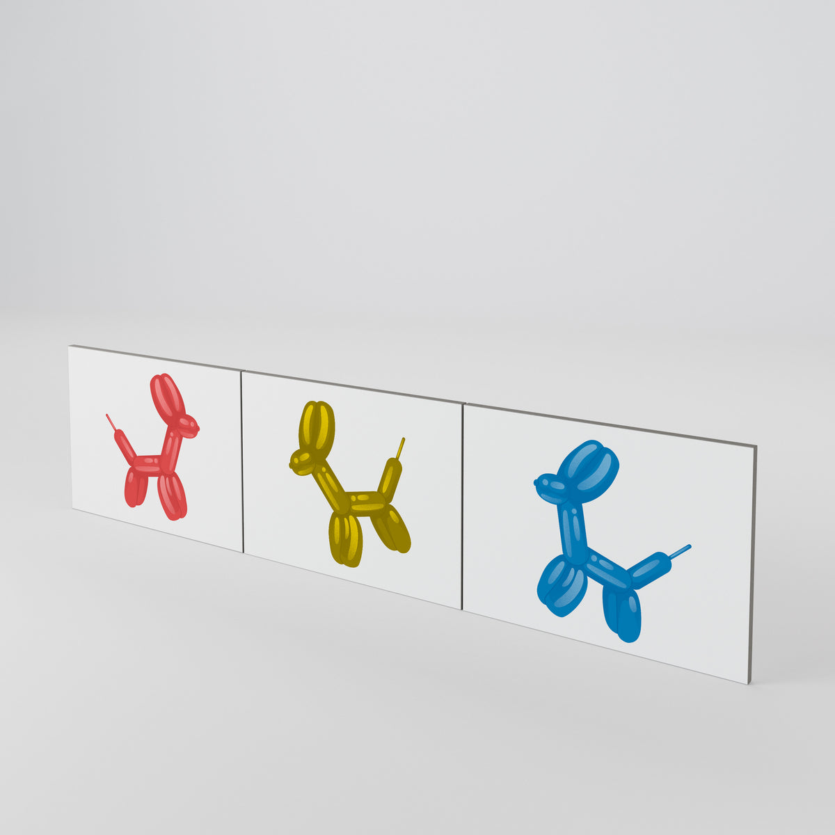 CHILDHOOD MEMORY Juego de 3 puertas para mueble de TV