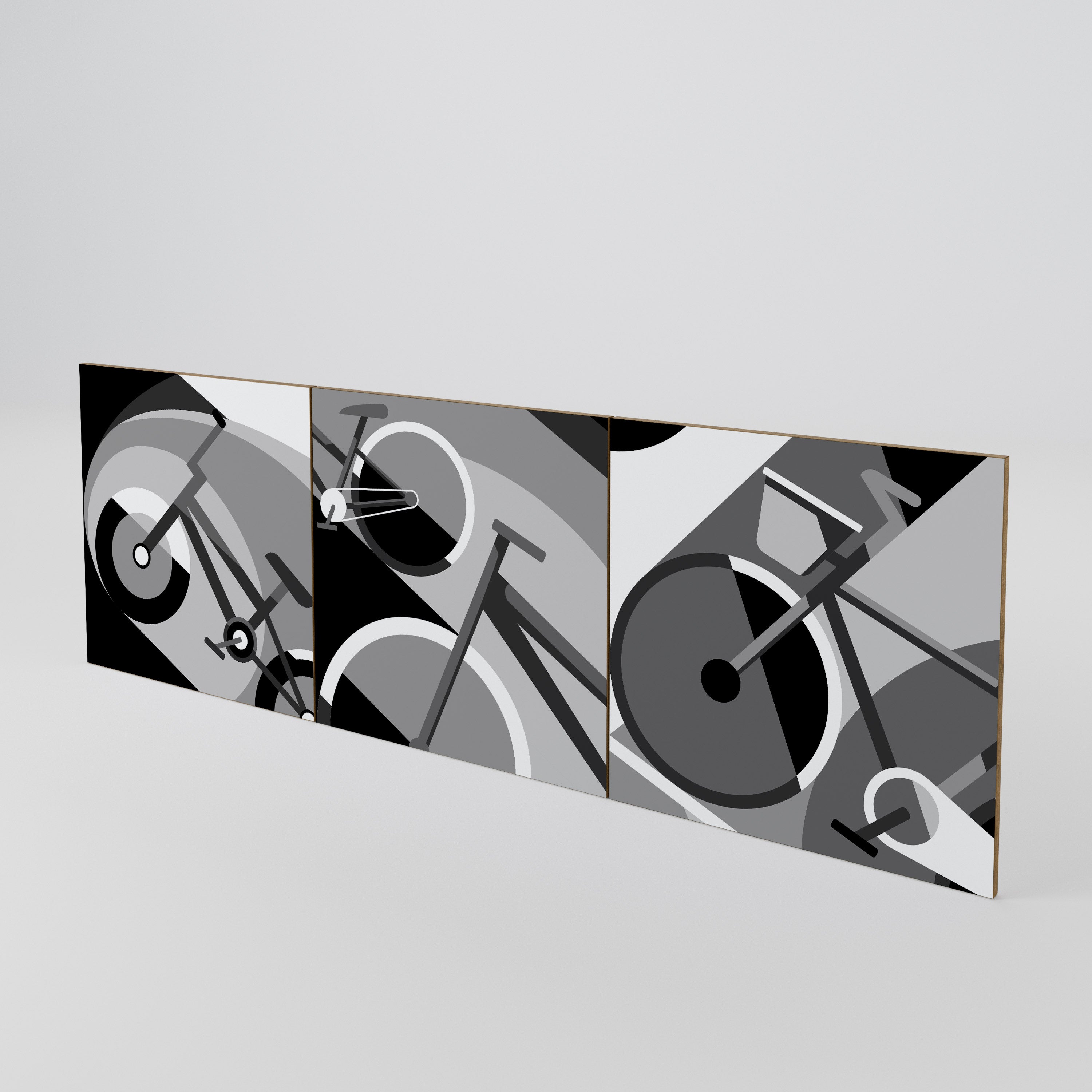 BIKE ENERGY Juego de 3 puertas para aparador