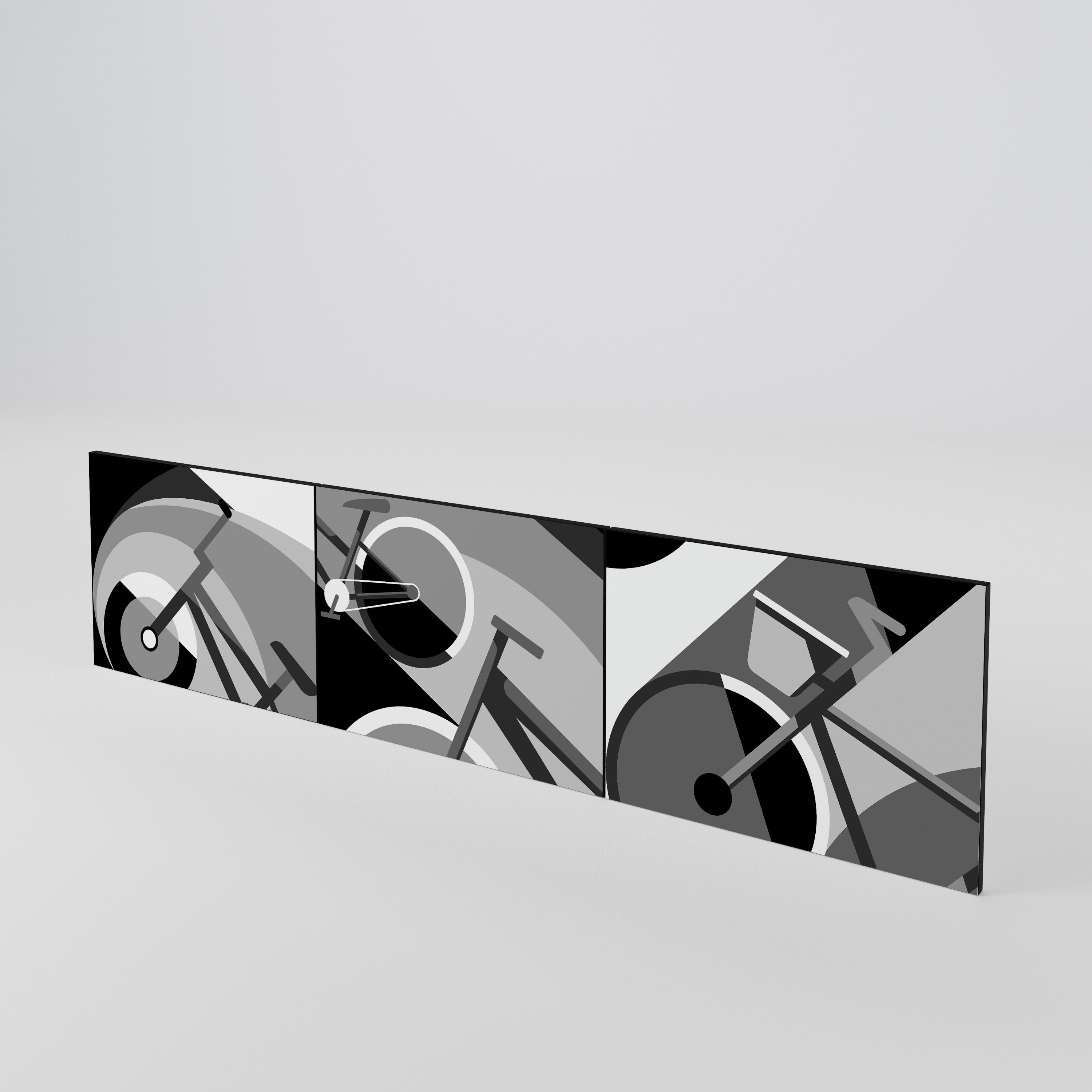 BIKE ENERGY 3-Piece TV Cabinet Door Set