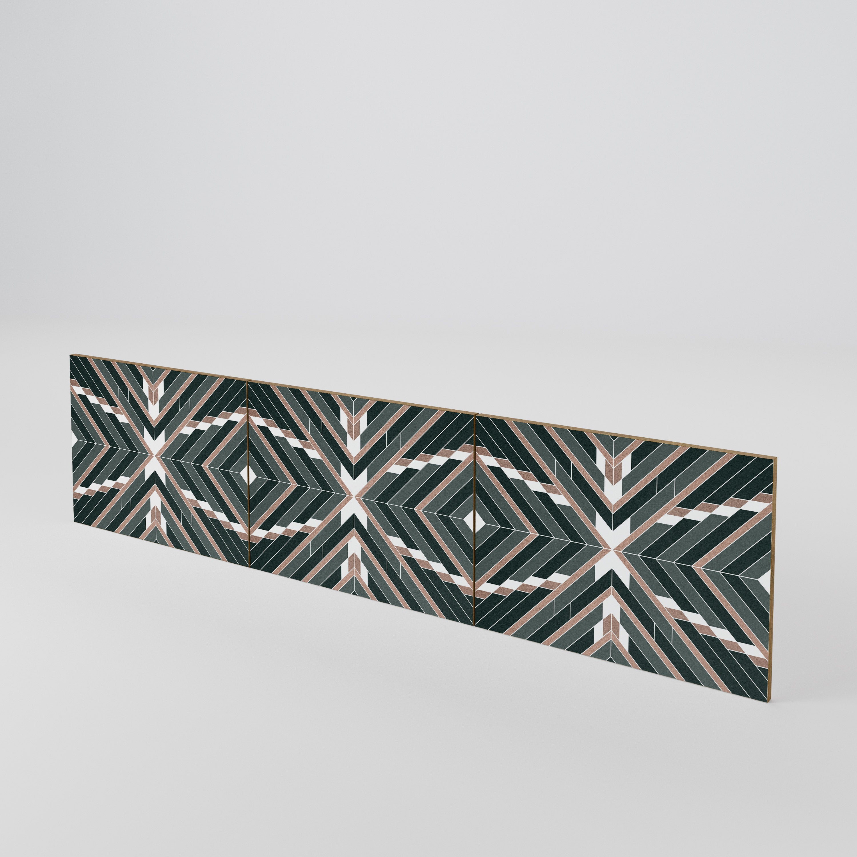 DIMENSION DELIGHTS Juego de 3 puertas para mueble de TV