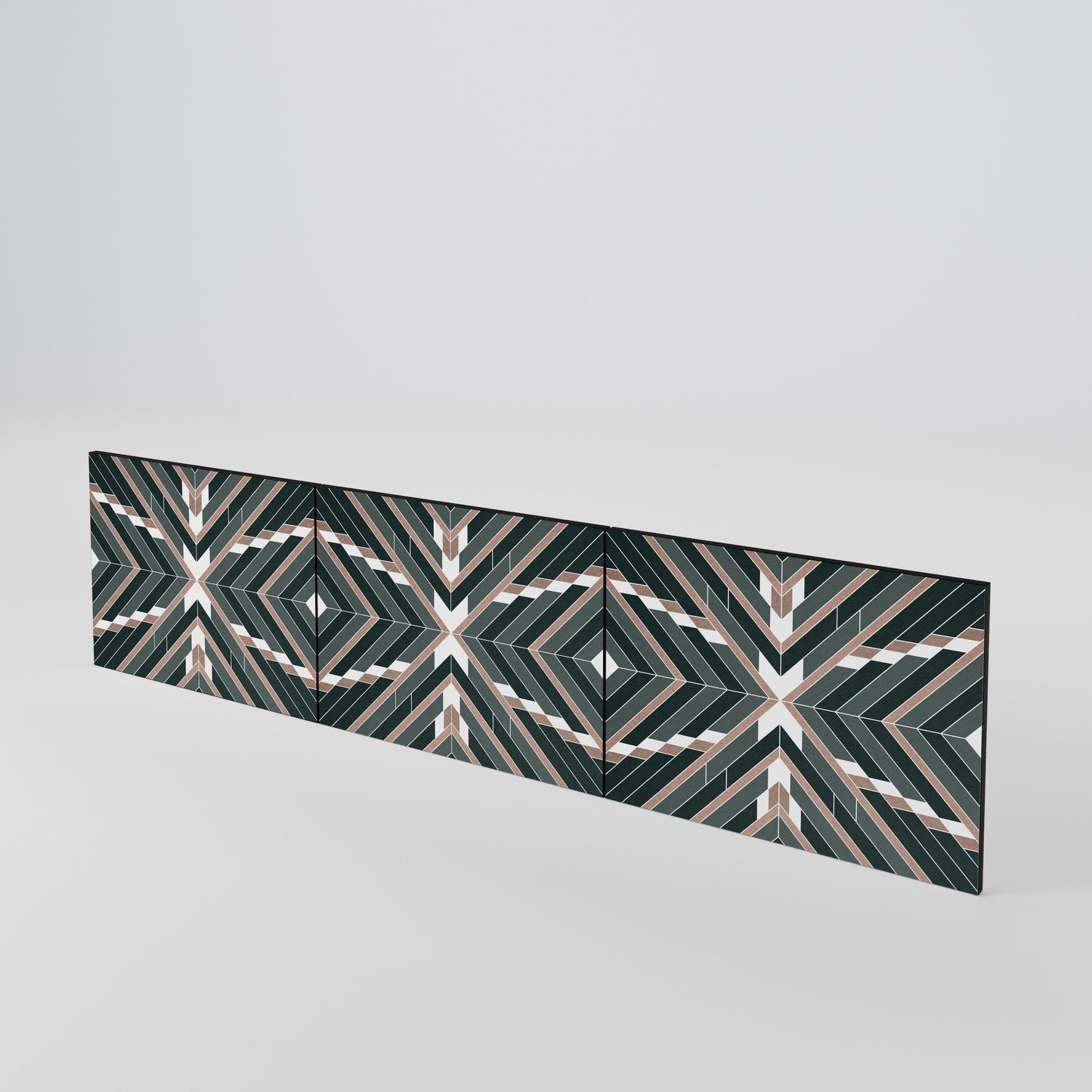 DIMENSION DELIGHTS Juego de 3 puertas para mueble de TV
